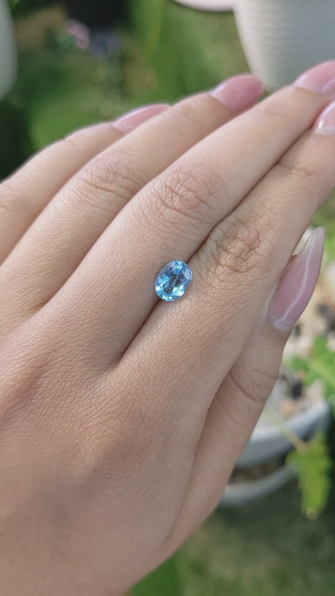 1.52 Ct. Topaz from Brazil Size Video