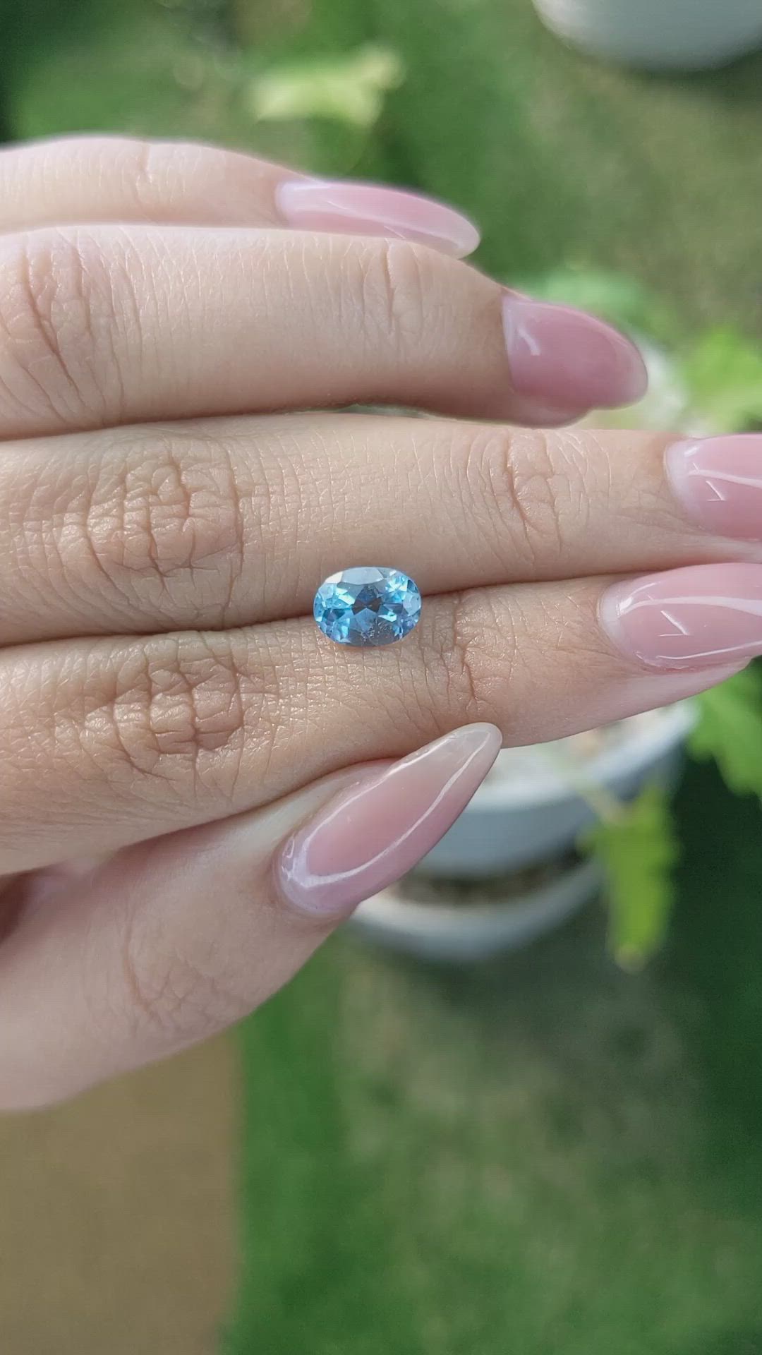 1.63 Ct. Topaz from Brazil Size Video