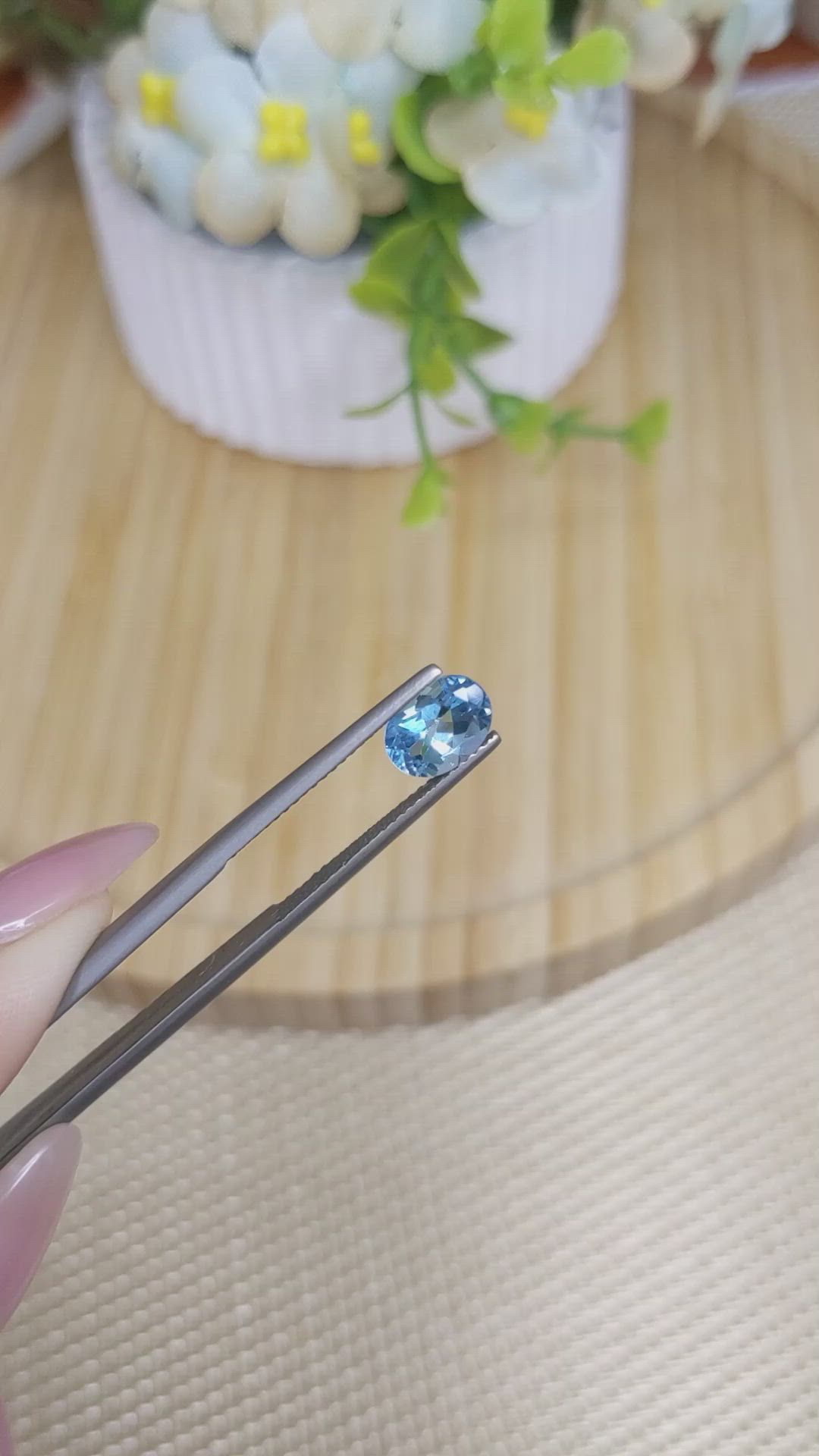 1.63 Ct. Topaz from Brazil Size Video