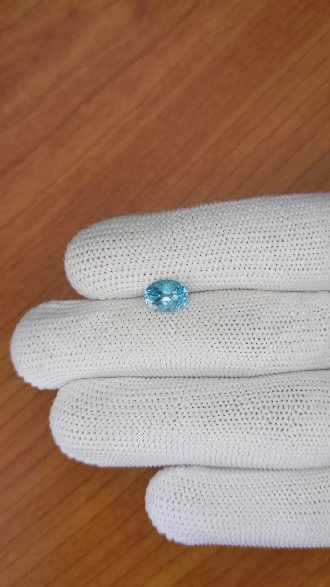 1.63 Ct. Topaz from Brazil Size Video