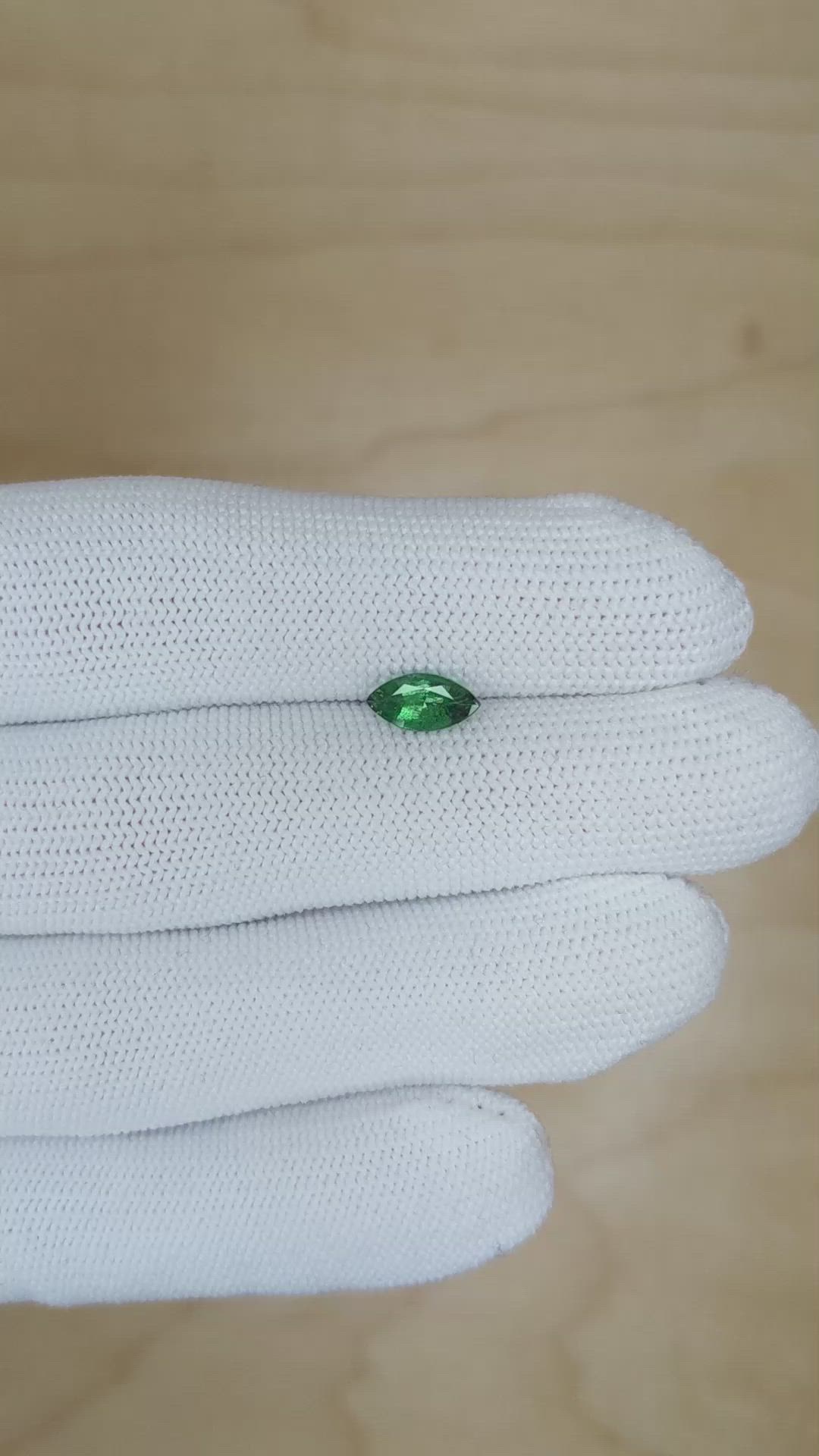 0.84 Ct. Alexandrite from Brazil Size Video