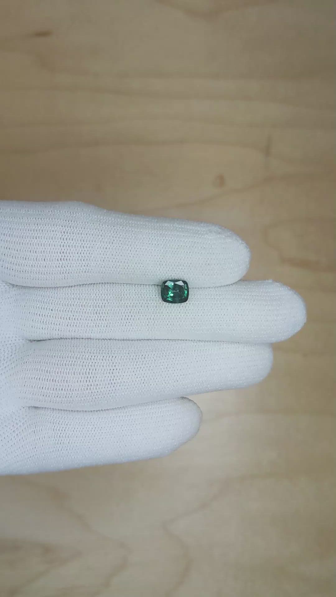 1.15 Ct. Alexandrite from Brazil Size Video