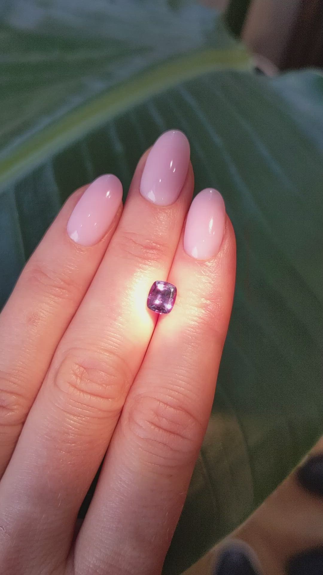 1.15 Ct. Alexandrite from Brazil Size Video
