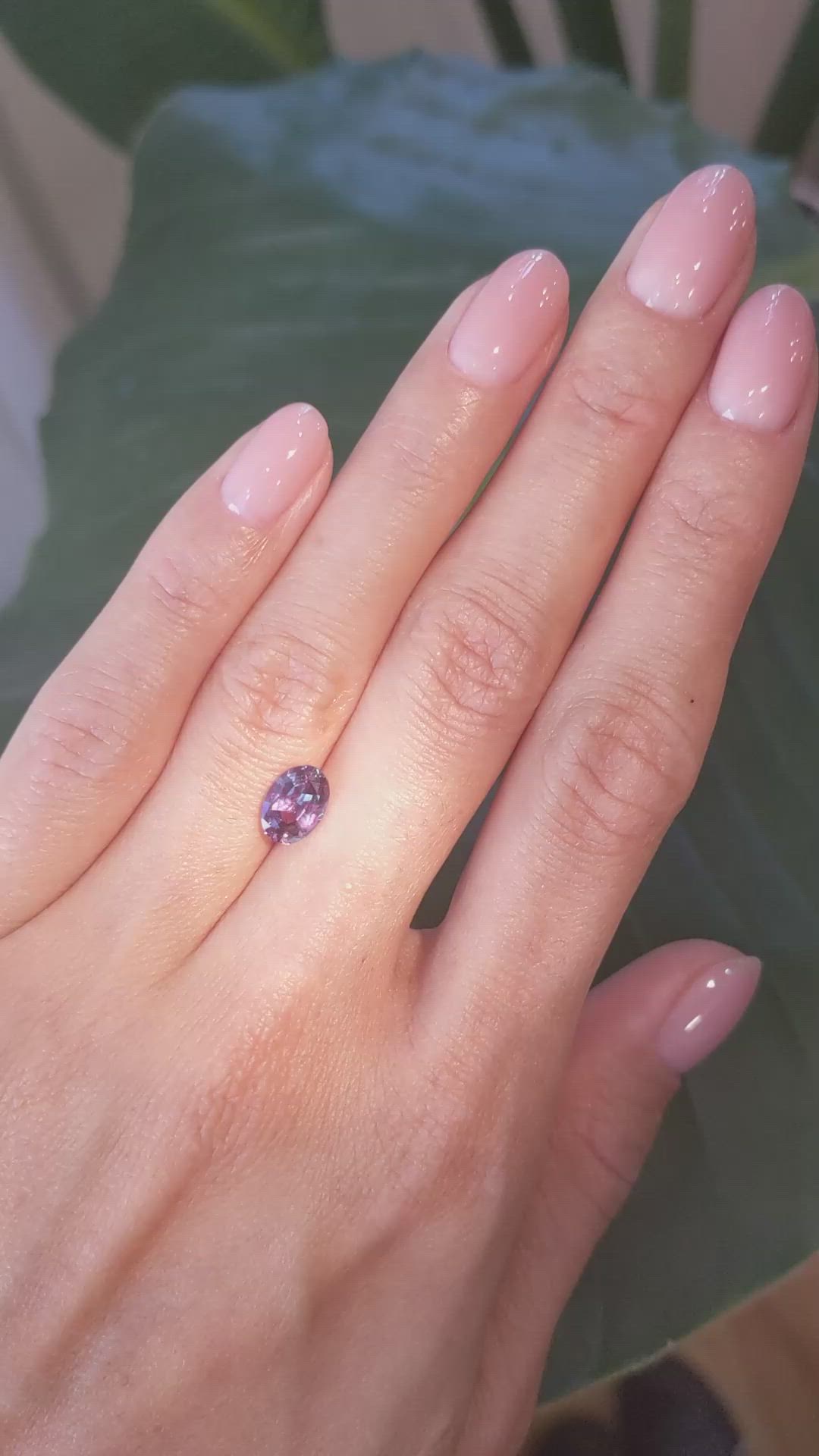 1.49 Ct. Alexandrite from Brazil Size Video