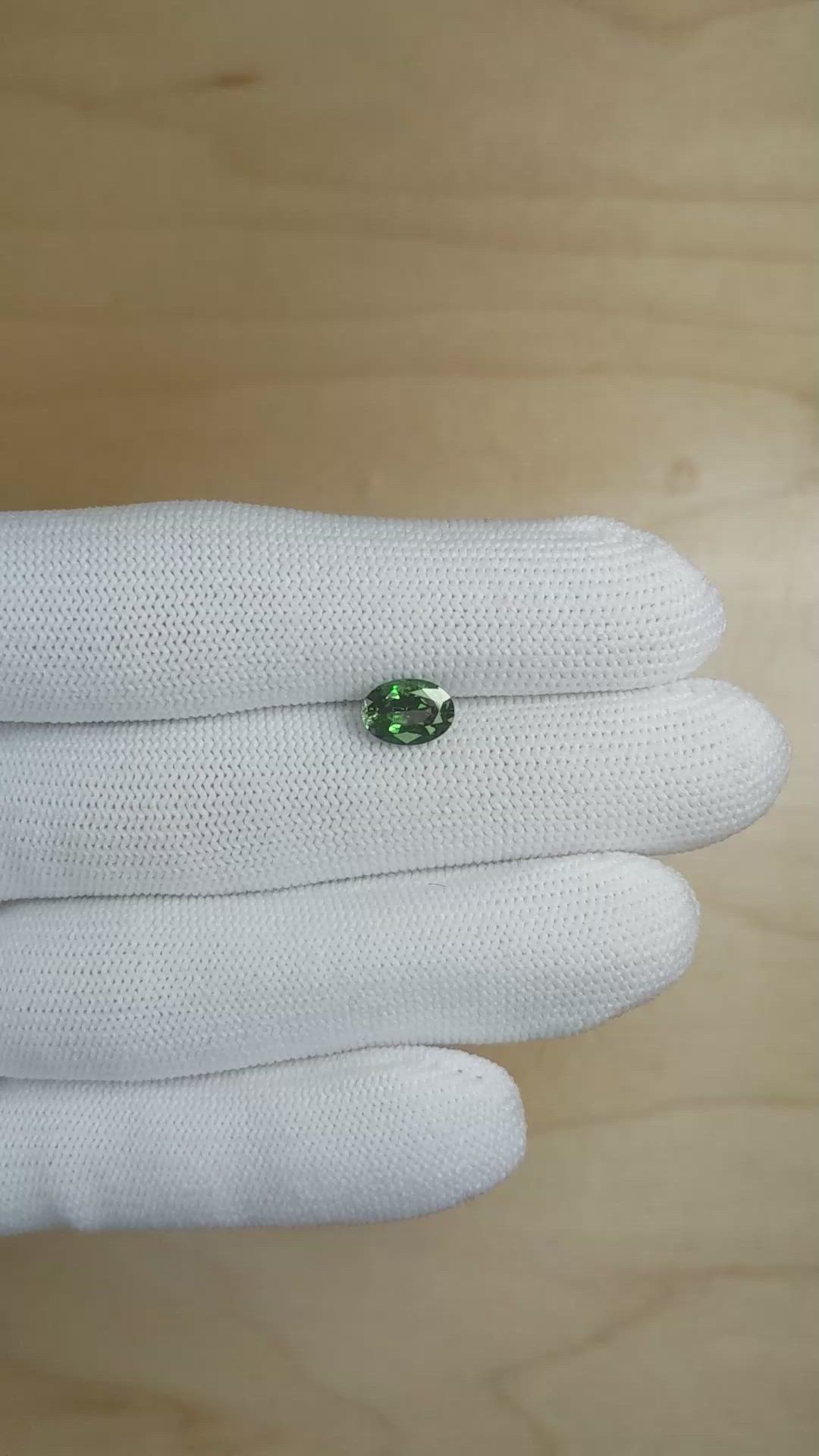 1.49 Ct. Alexandrite from Brazil Size Video
