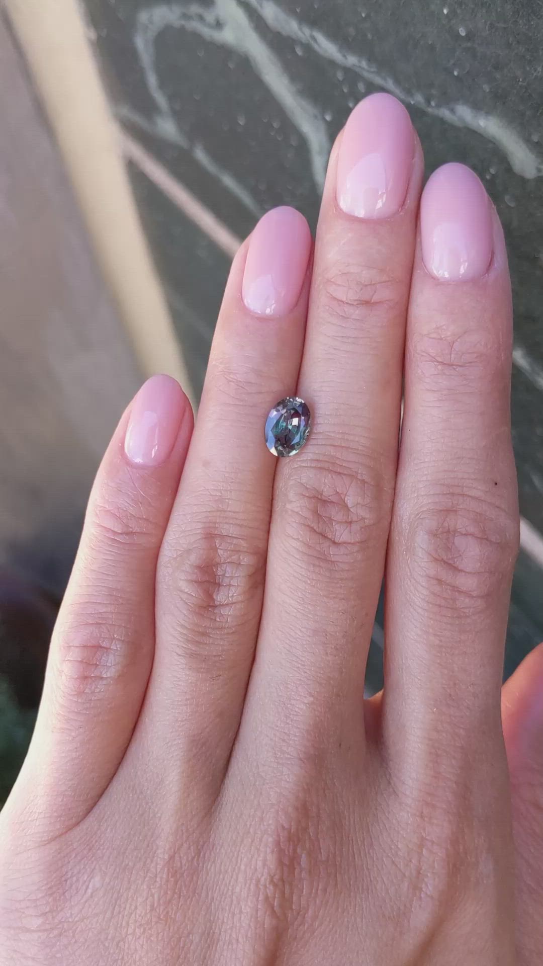 1.49 Ct. Alexandrite from Brazil Size Video