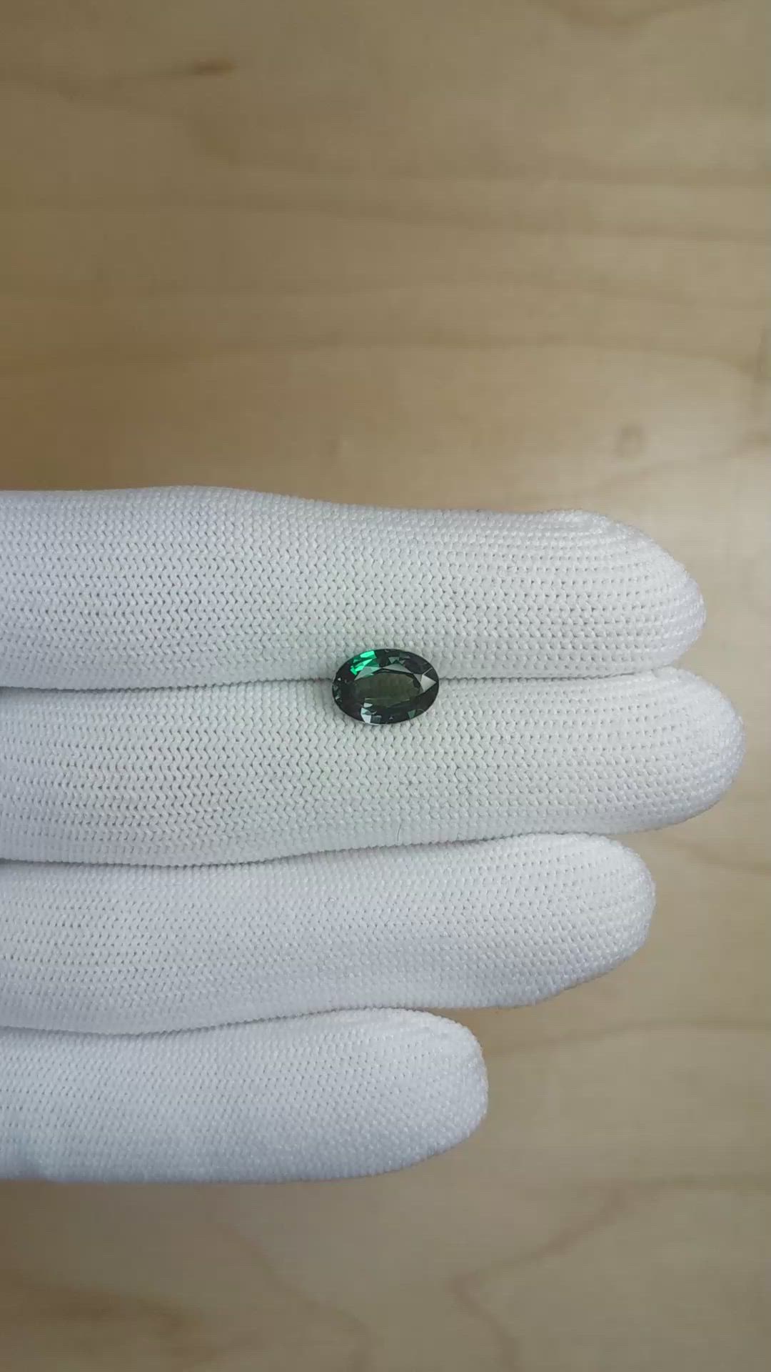 2.02 Ct. Alexandrite from Brazil Size Video