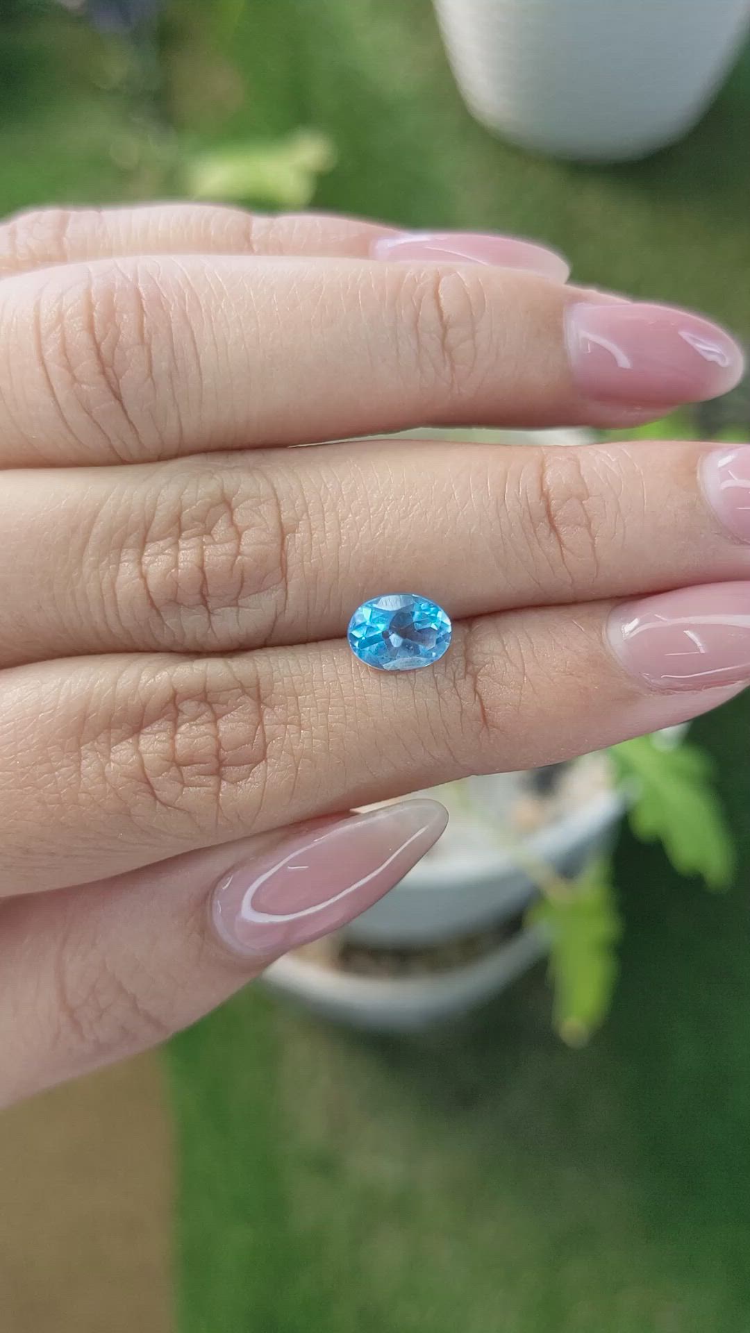 1.42 Ct. Topaz from Brazil Size Video