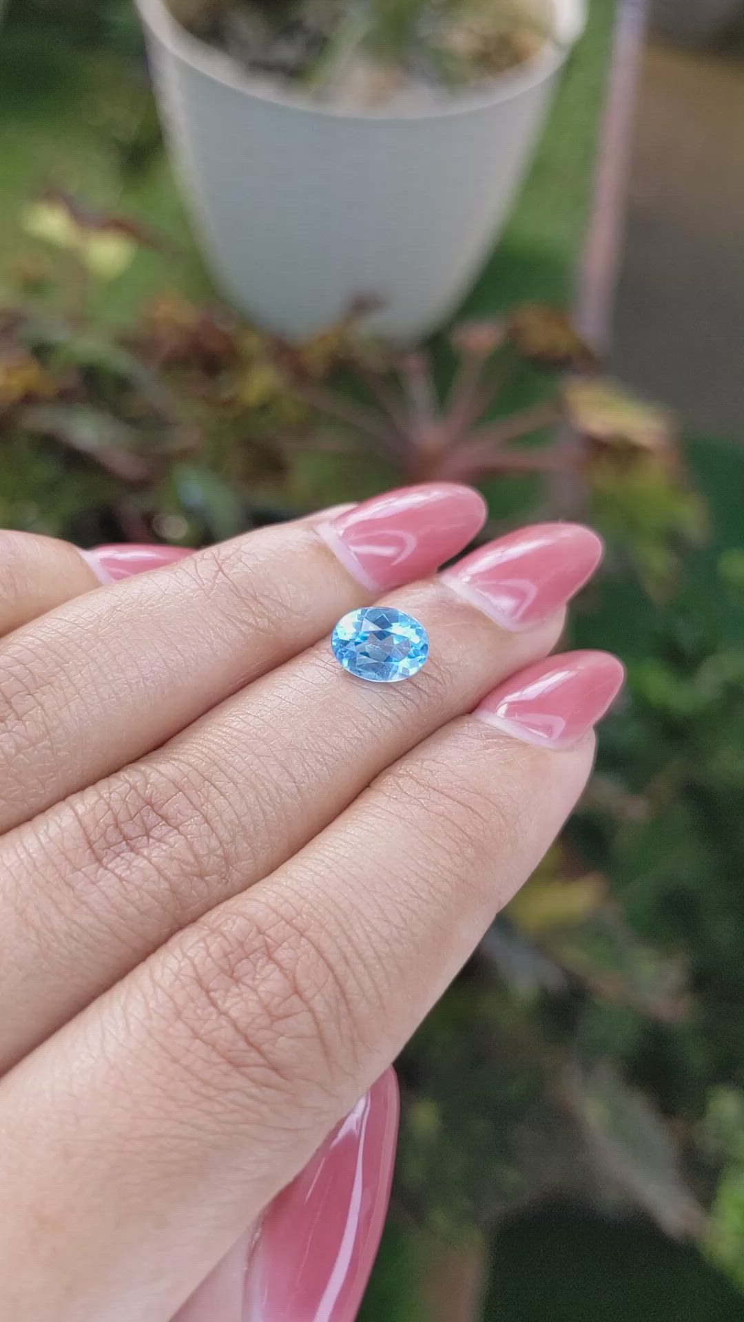 1.64 Ct. Topaz from Brazil Size Video