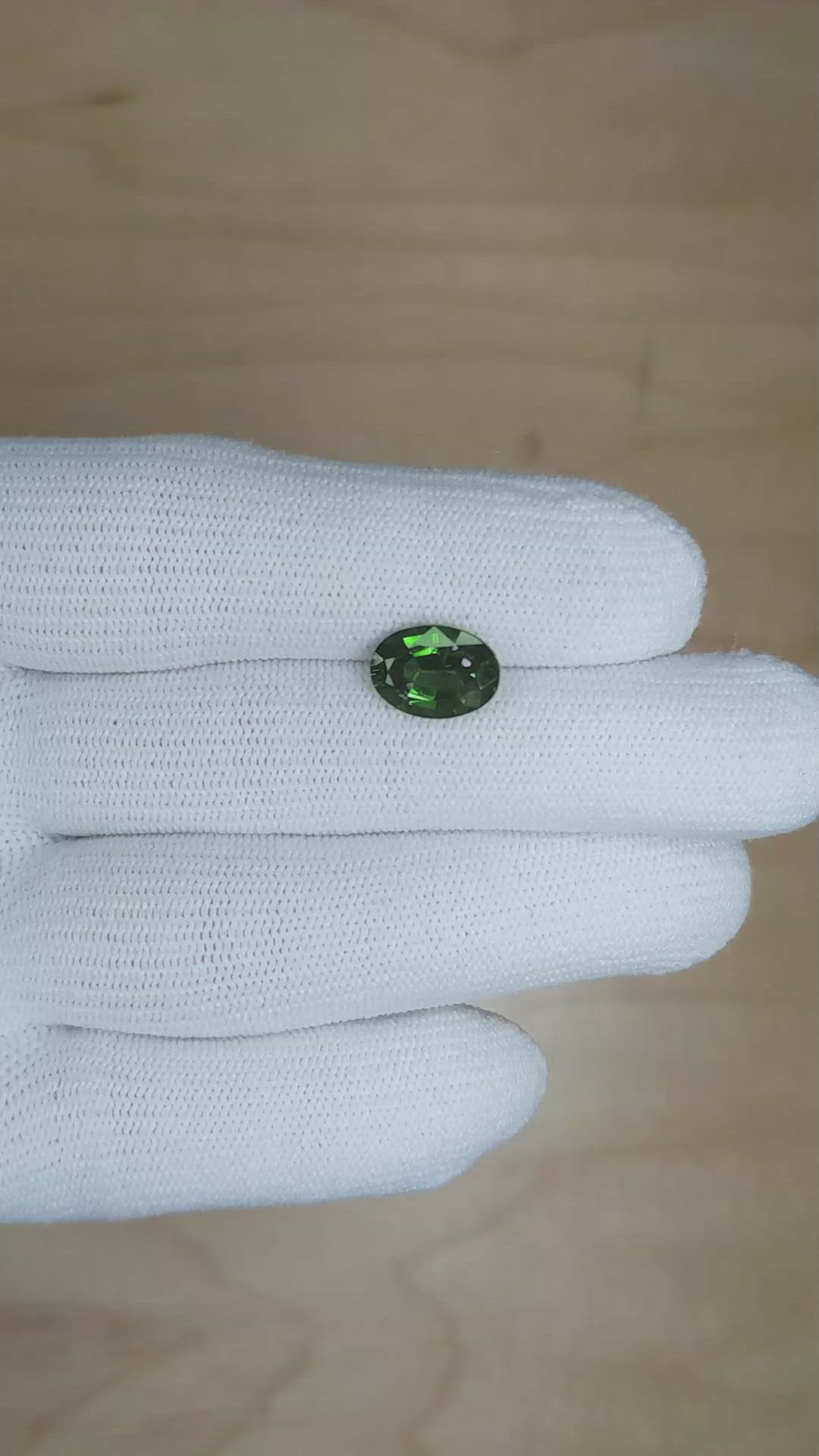 2.98 Ct. Alexandrite from Brazil Size Video
