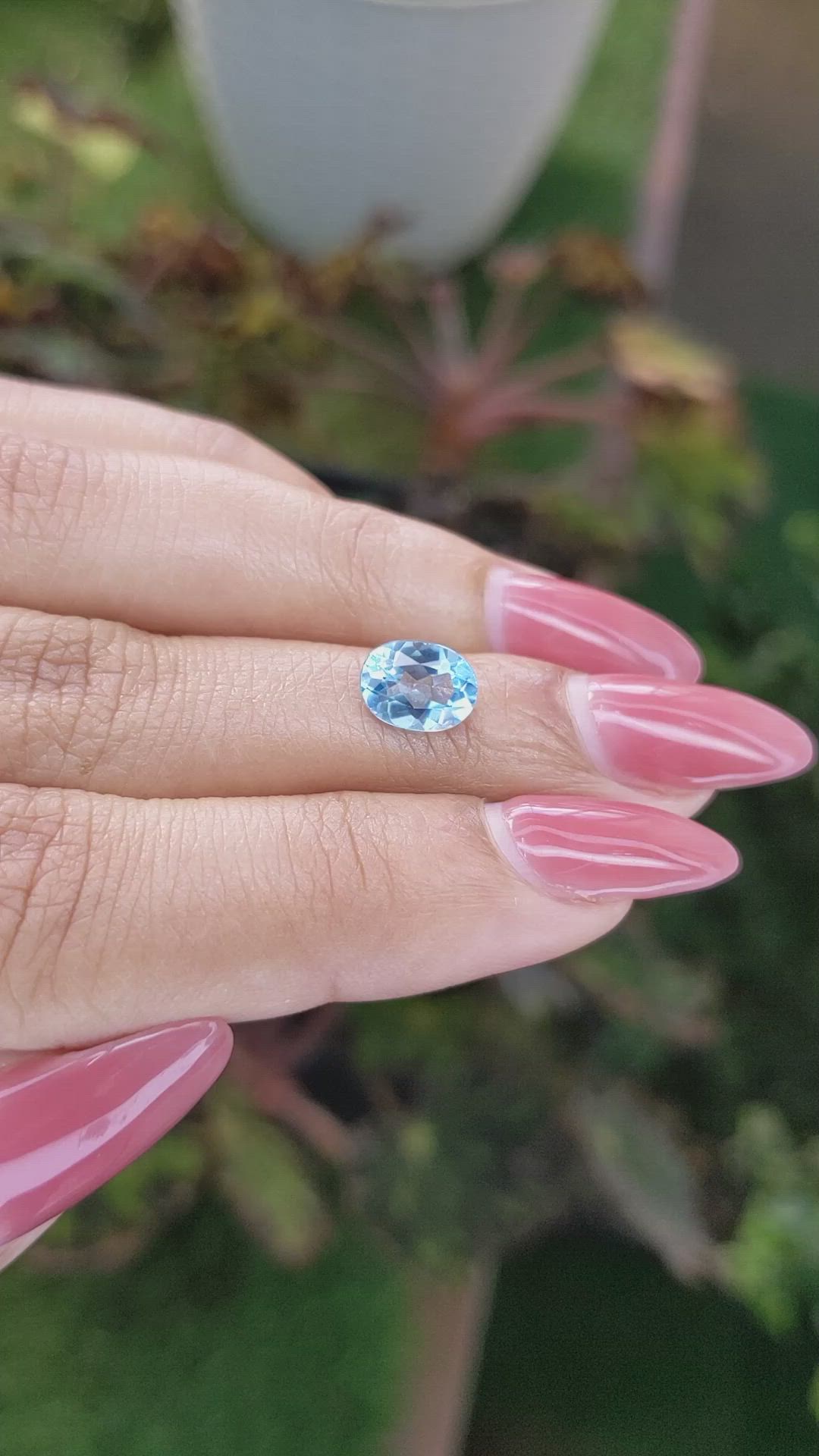 1.60 Ct. Topaz from Brazil Size Video