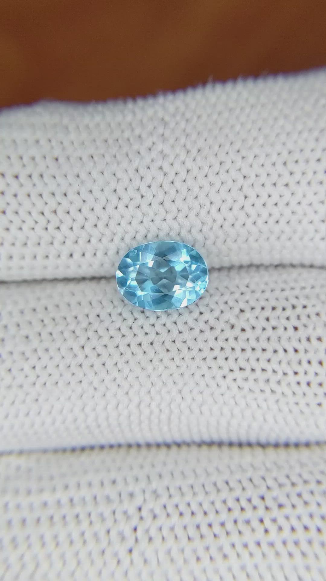 1.60 Ct. Topaz from Brazil Size Video