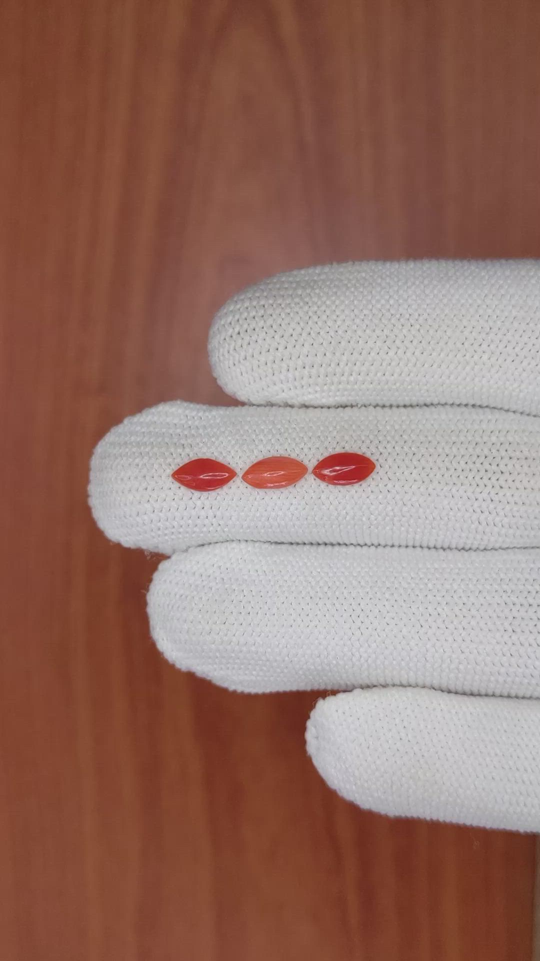 69.69 Ct. Cabochon Coral from Italy Size Video