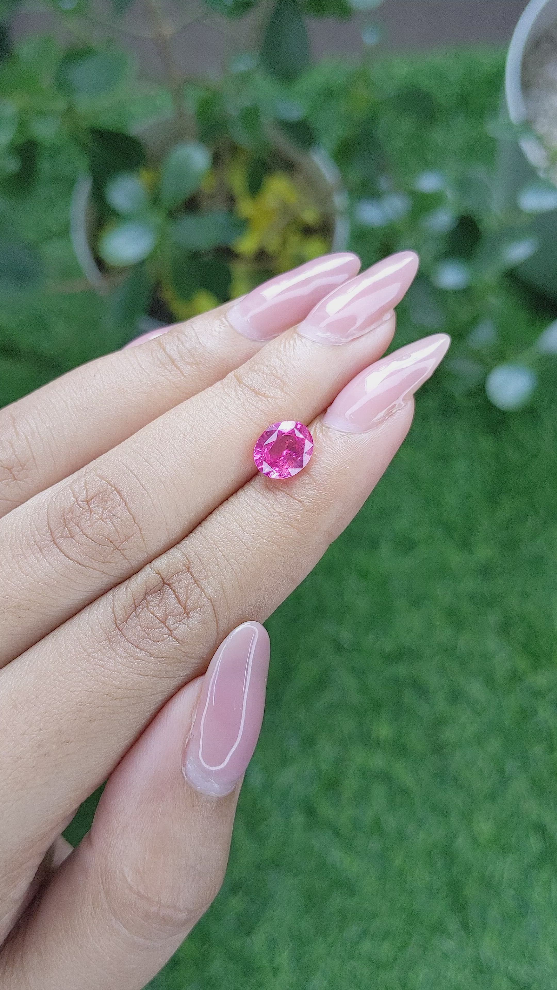 2.04 Ct. Spinel from Tanzania Size Video