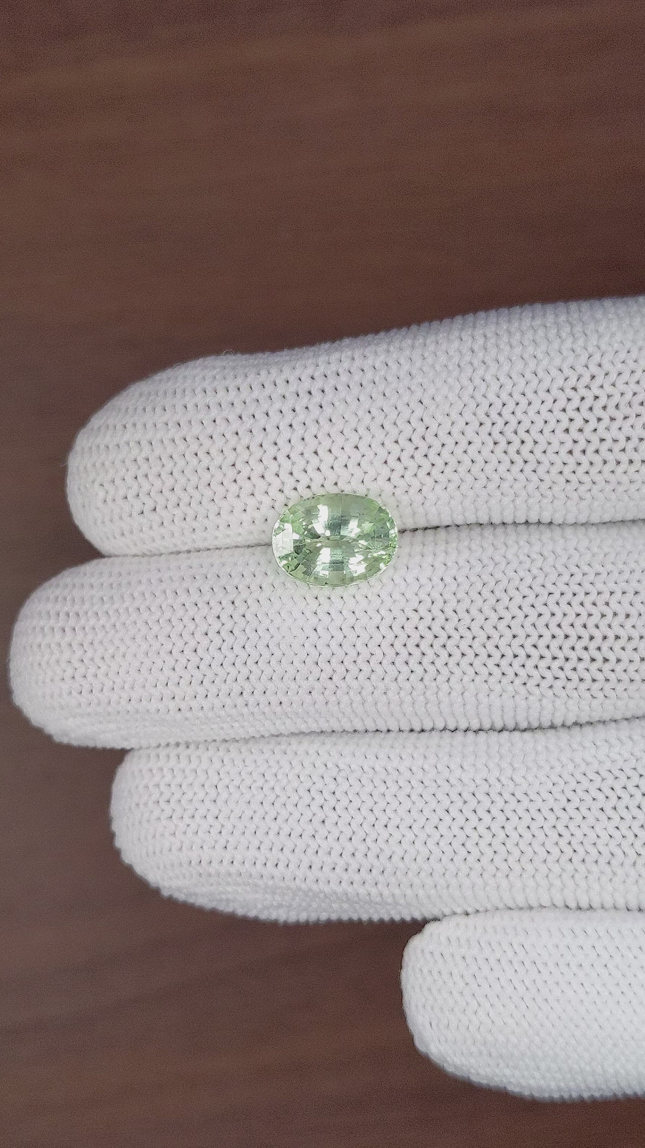 3.65 Ct. Chrysoberyl from Tanzania Size Video