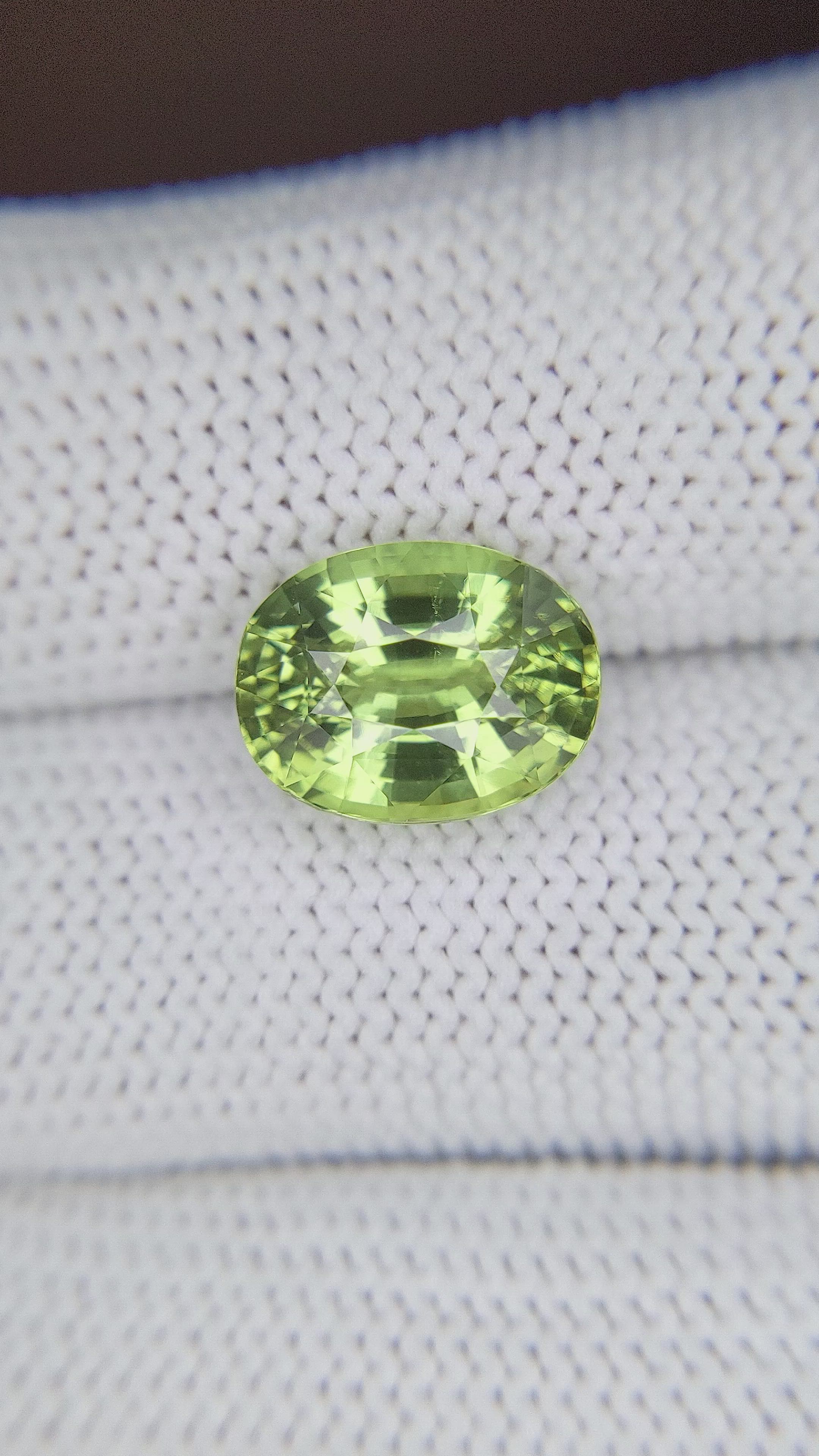 6.17 Ct. Chrysoberyl from Tanzania Size Video