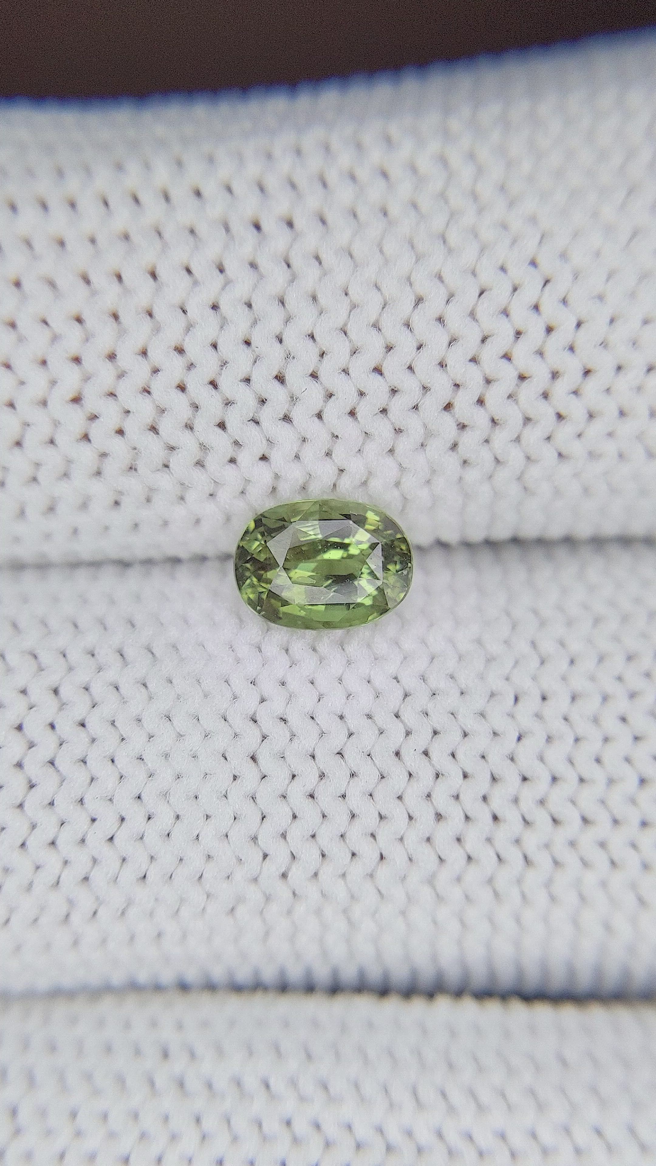 1.08 Ct. Chrysoberyl from Tanzania Size Video