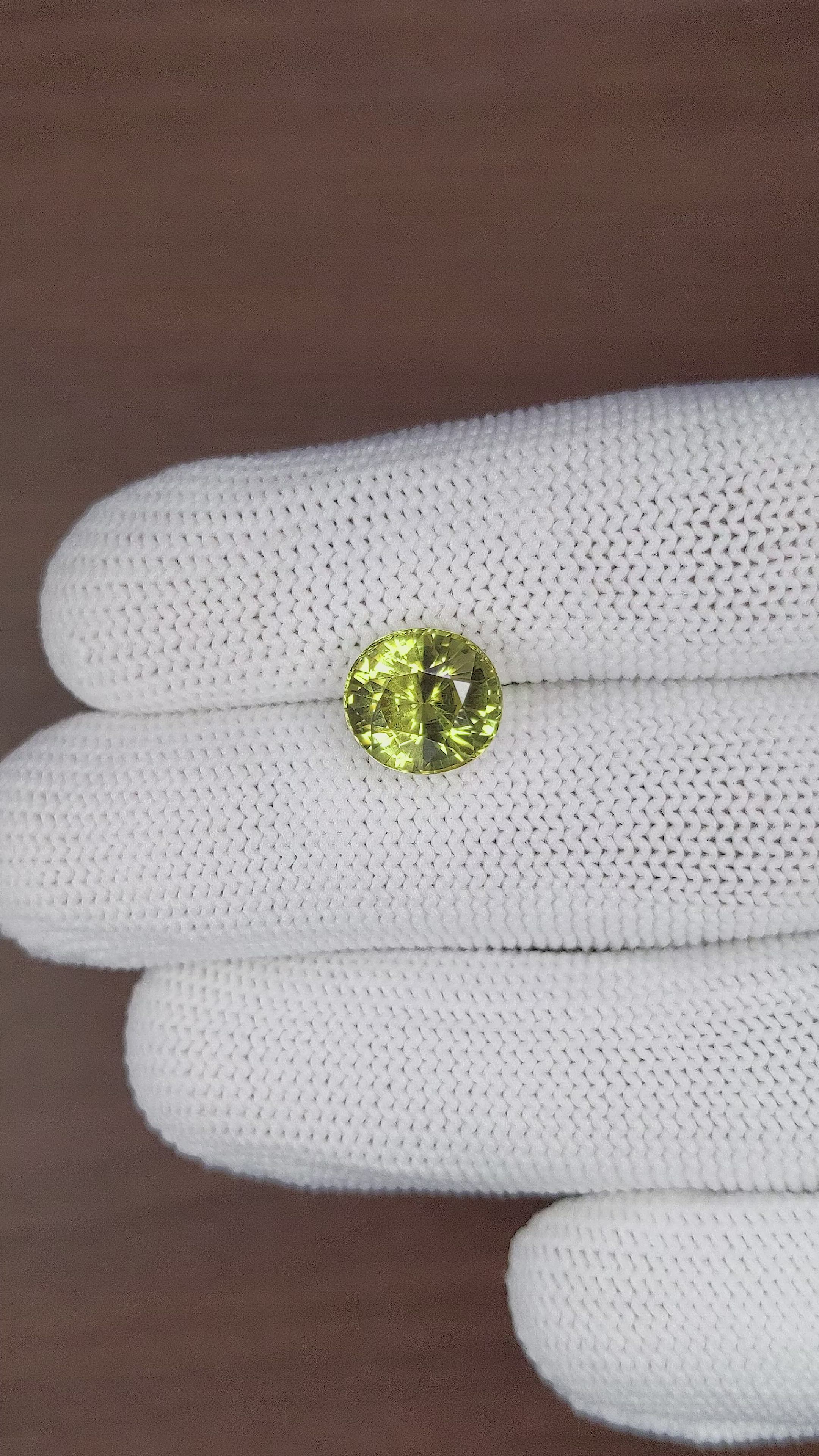 5.51 Ct. Chrysoberyl from Tanzania Size Video