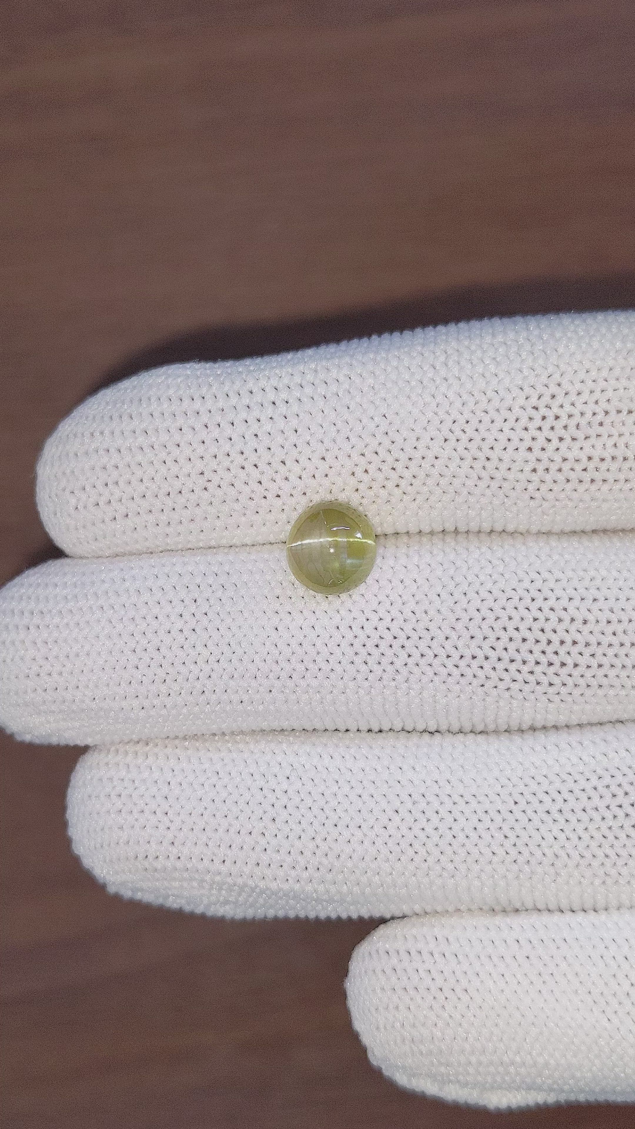 2.94 Ct. Cabochon Chrysoberyl from Tanzania Size Video