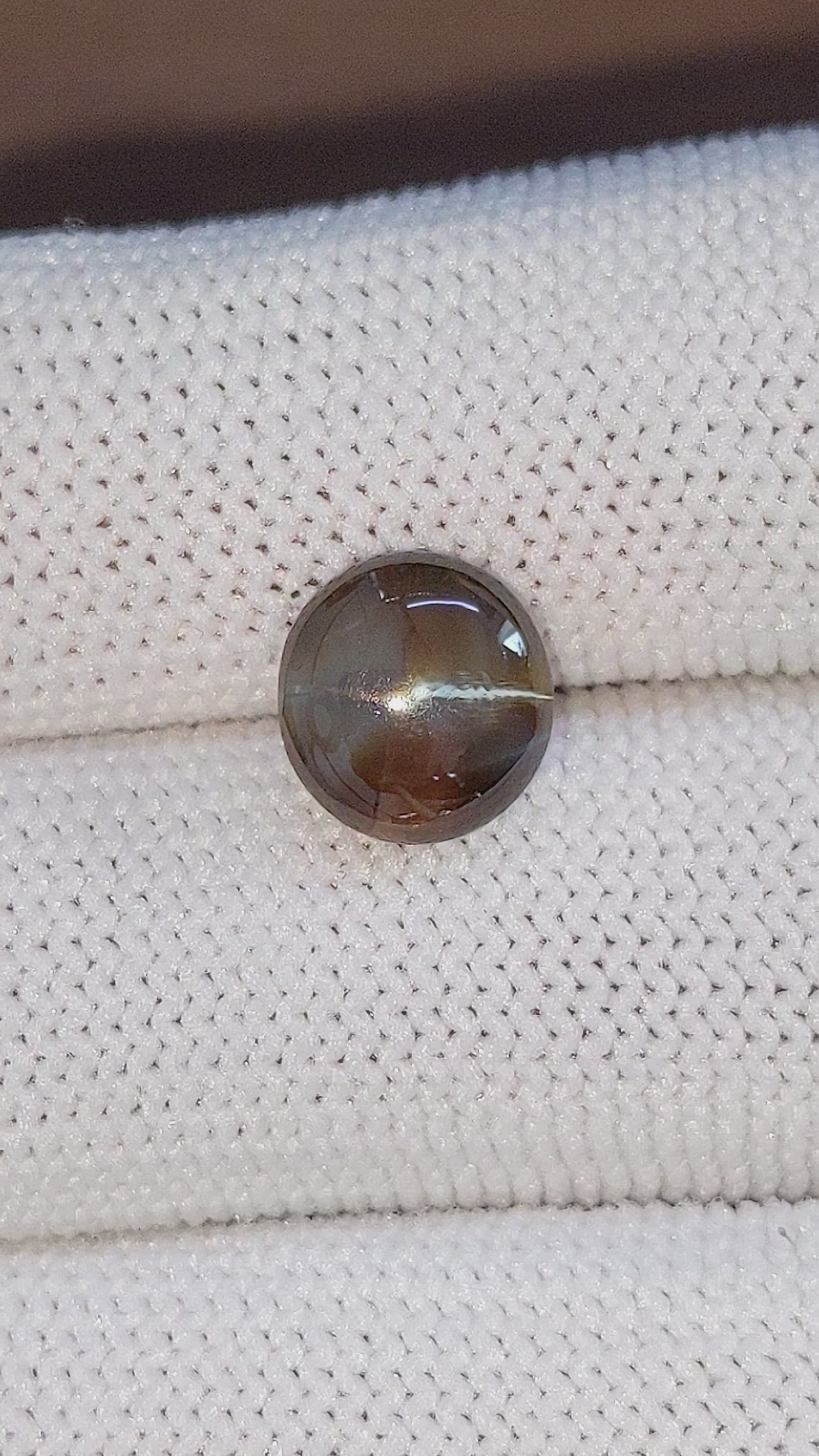 3.92 Ct. Cabochon Chrysoberyl from Tanzania Size Video
