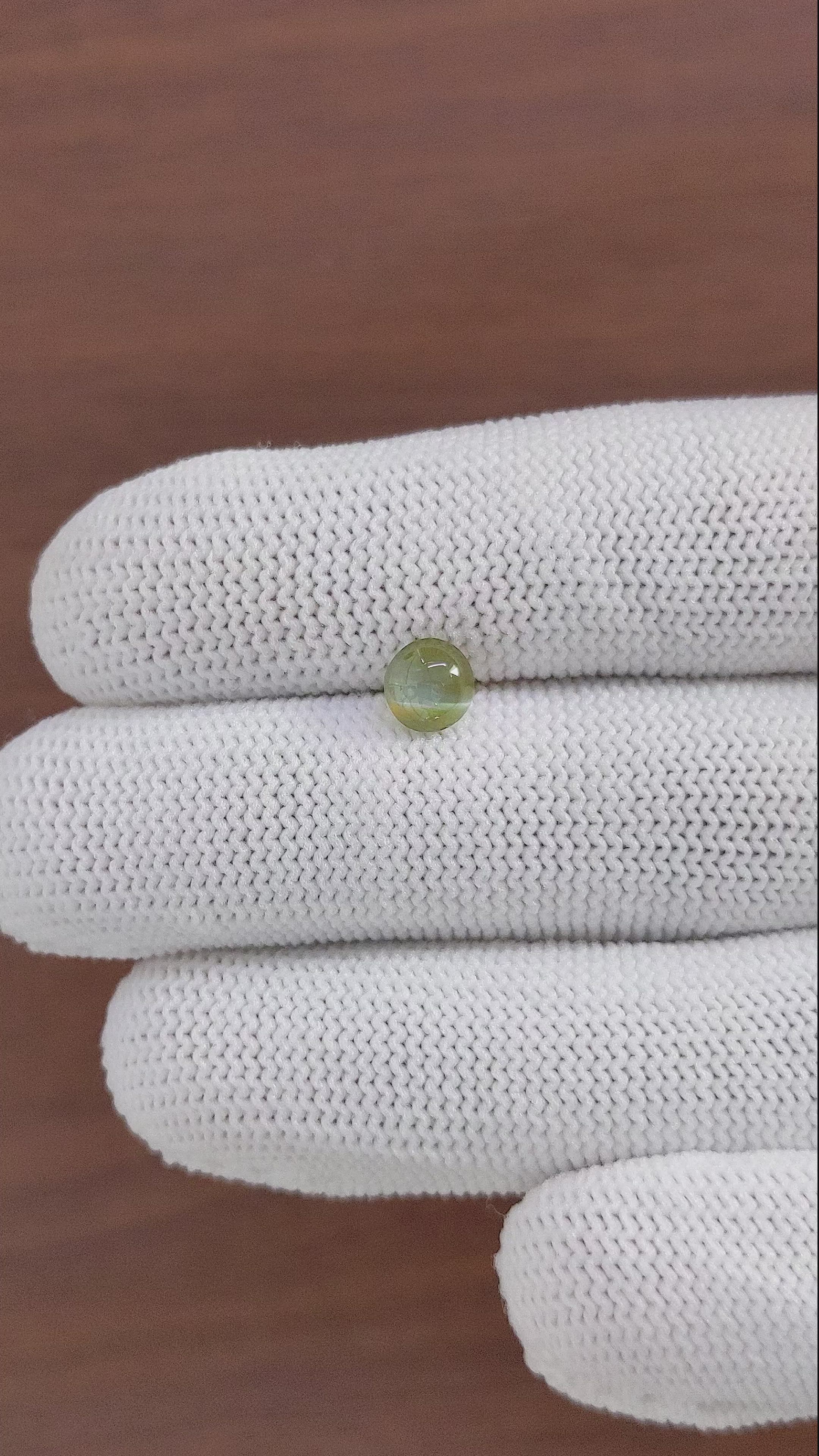 1.18 Ct. Cabochon Chrysoberyl from Tanzania Size Video