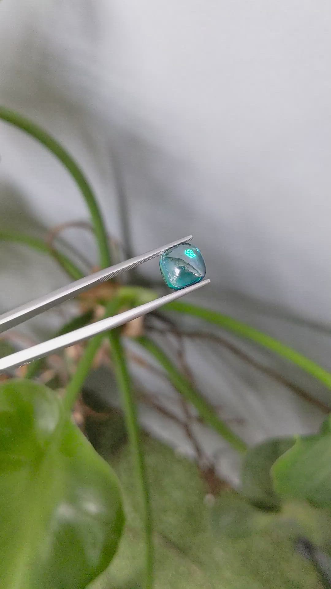 3.30 Ct. Cabochon Topaz from Brazil Size Video