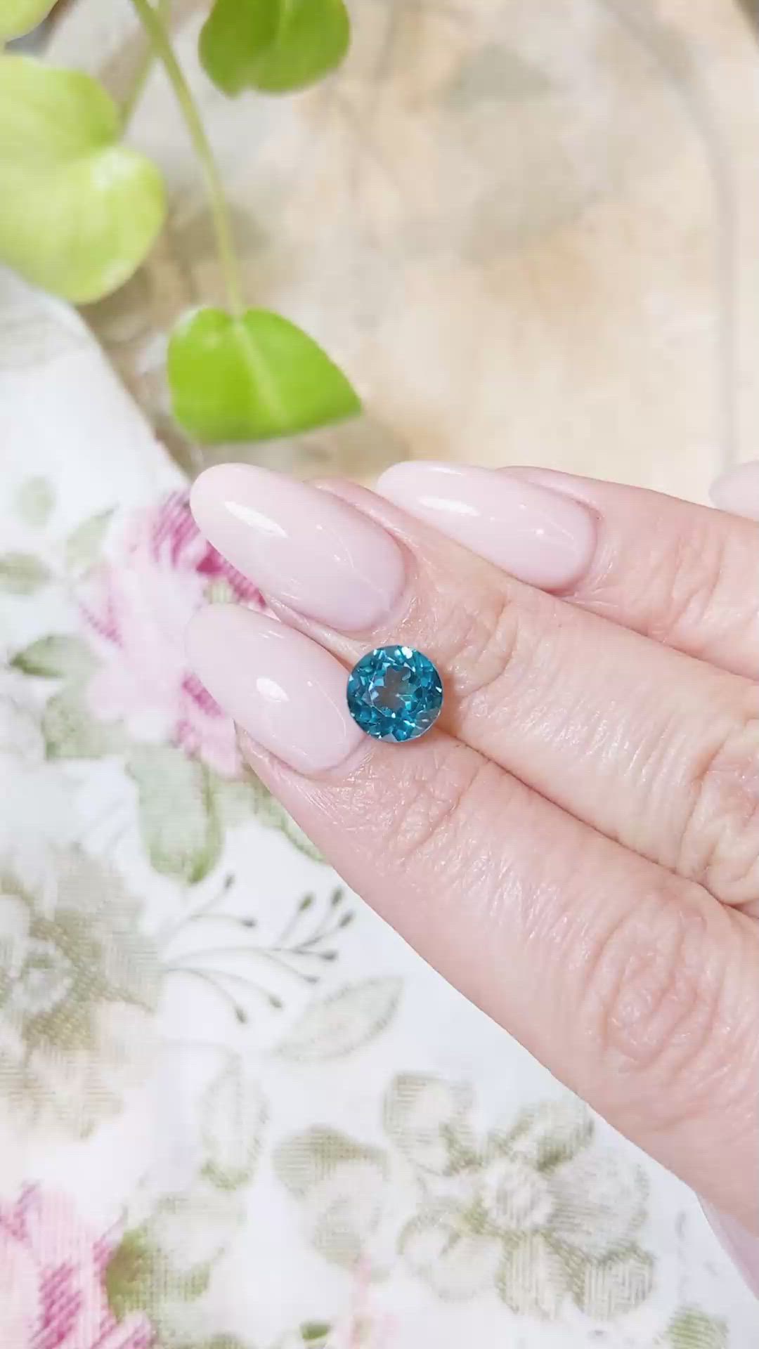 2.49 Ct. Topaz from Brazil Size Video