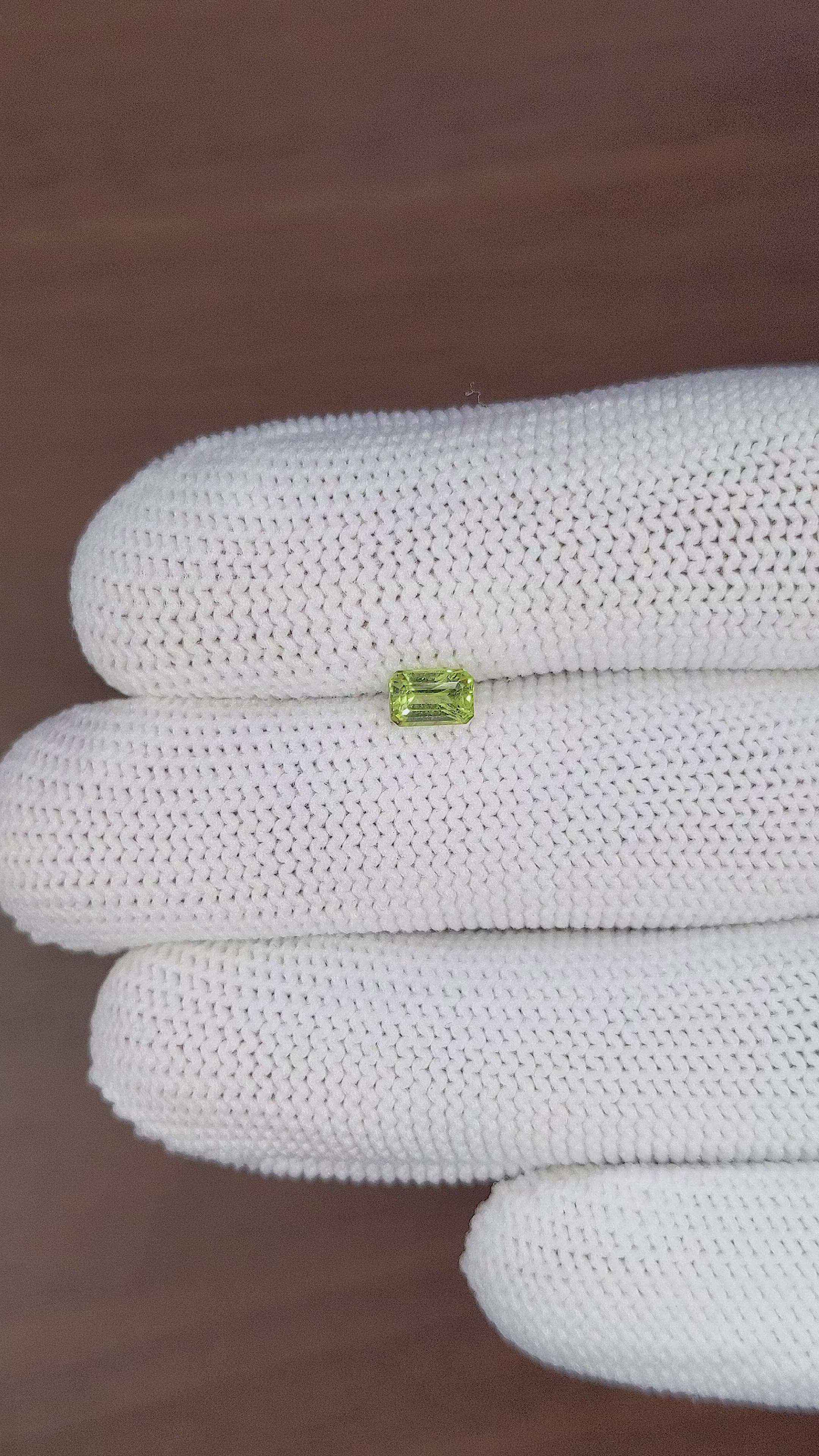 0.54 Ct. Chrysoberyl from Ceylon (Sri Lanka) Size Video