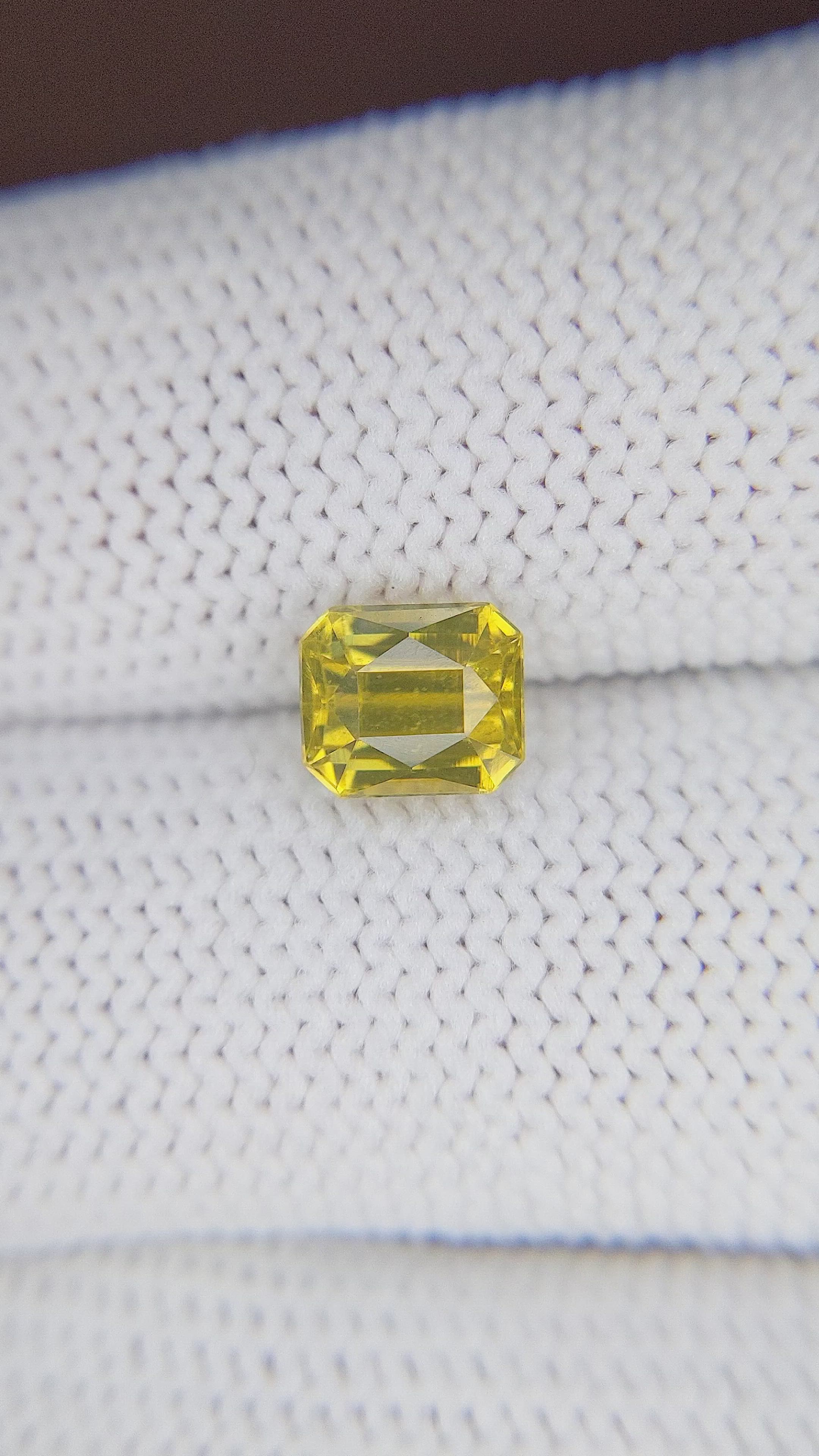 1.97 Ct. Zircon from Ceylon (Sri Lanka) Size Video