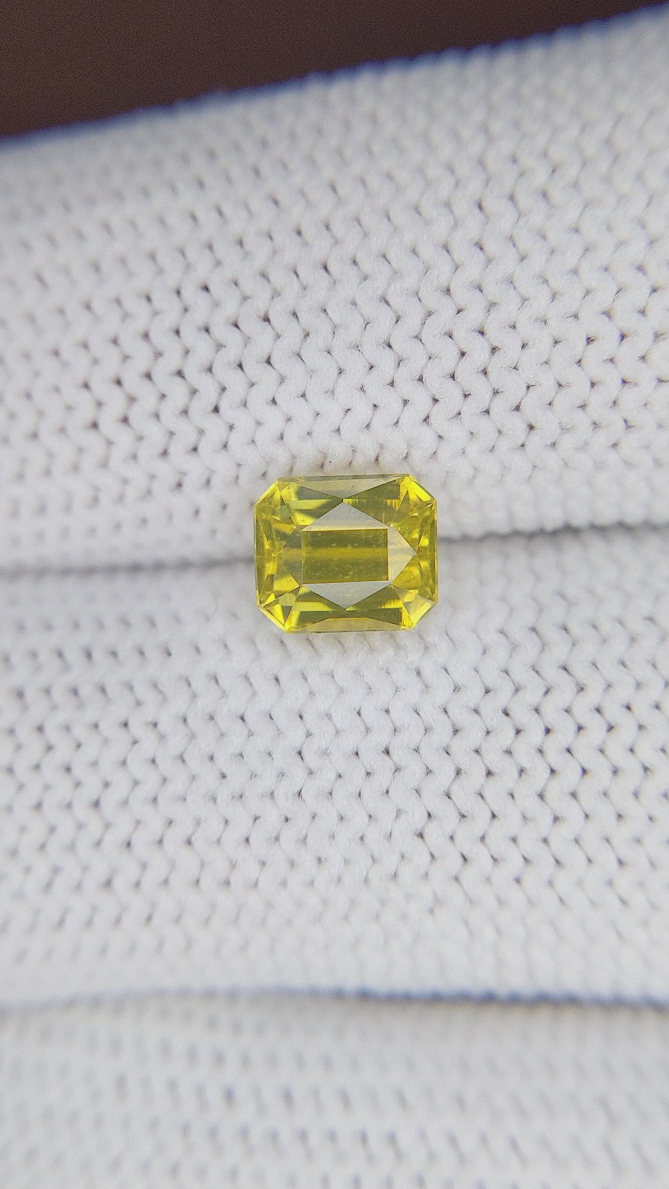 1.97 Ct. Zircon from Ceylon (Sri Lanka) Size Video