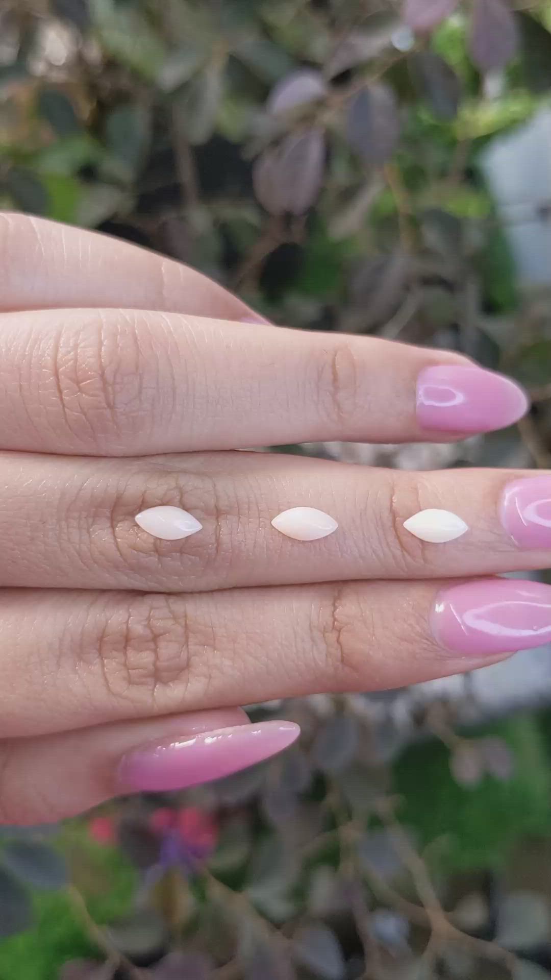 5.25 Ct. Cabochon Coral from Italy Size Video