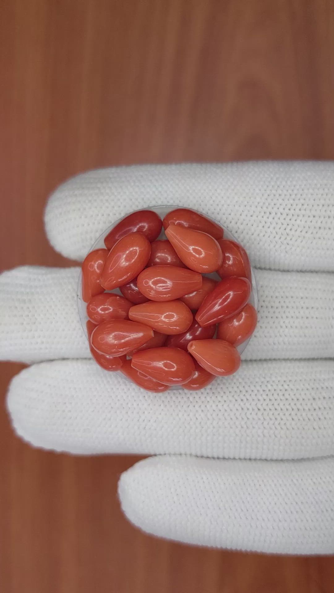 69.61 Ct. Coral from Italy Size Video