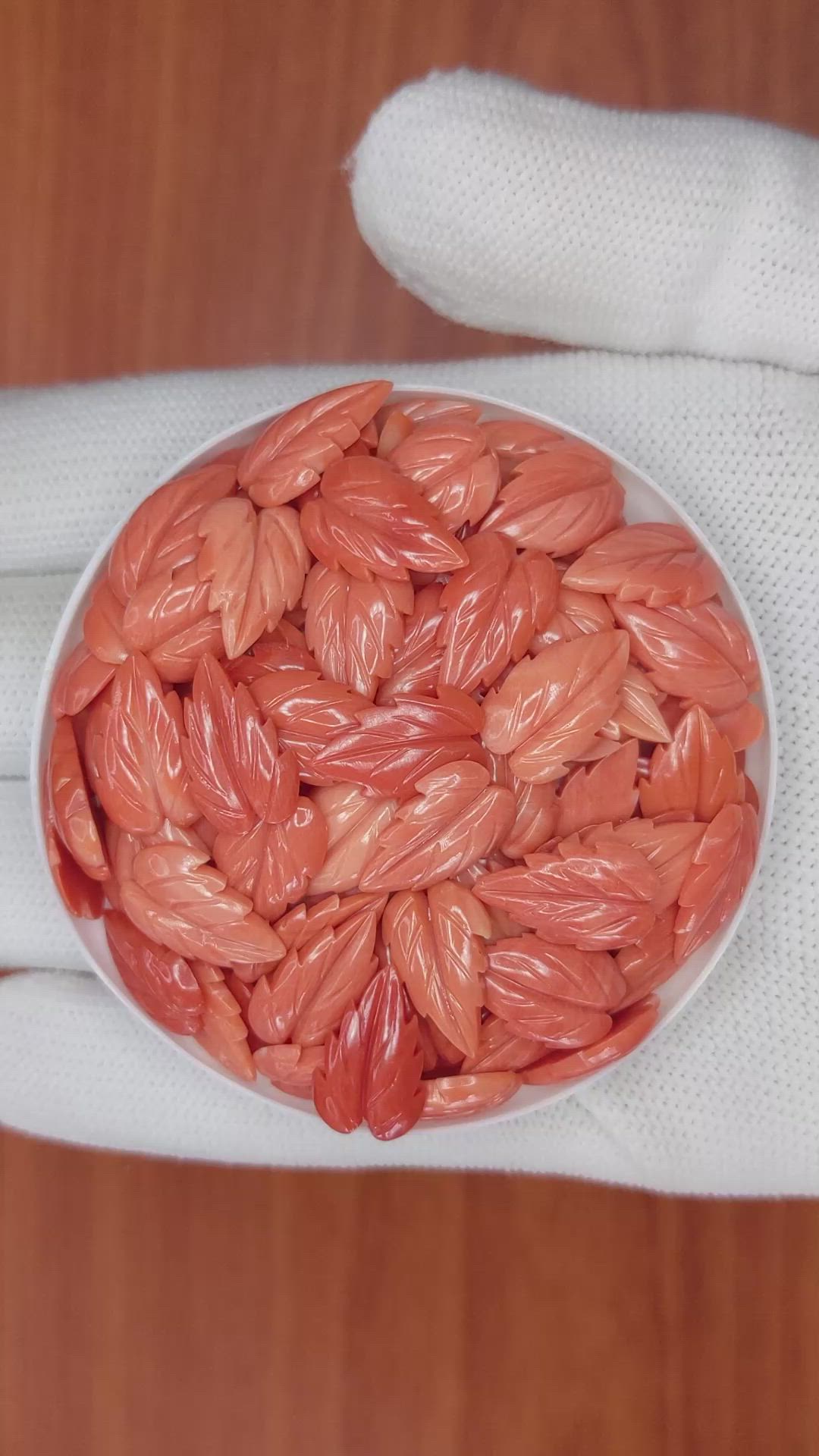 153.56 Ct. Coral from Italy Size Video