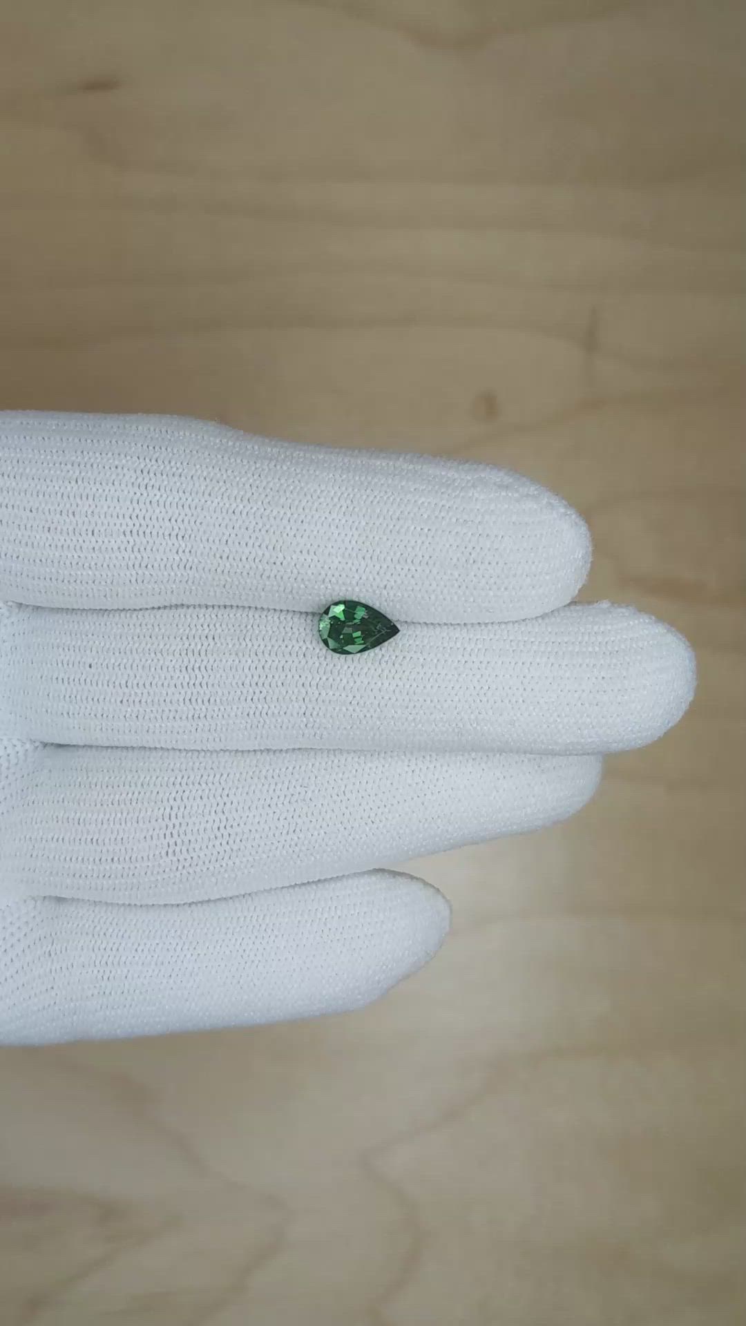 0.92 Ct. Alexandrite from Brazil Size Video