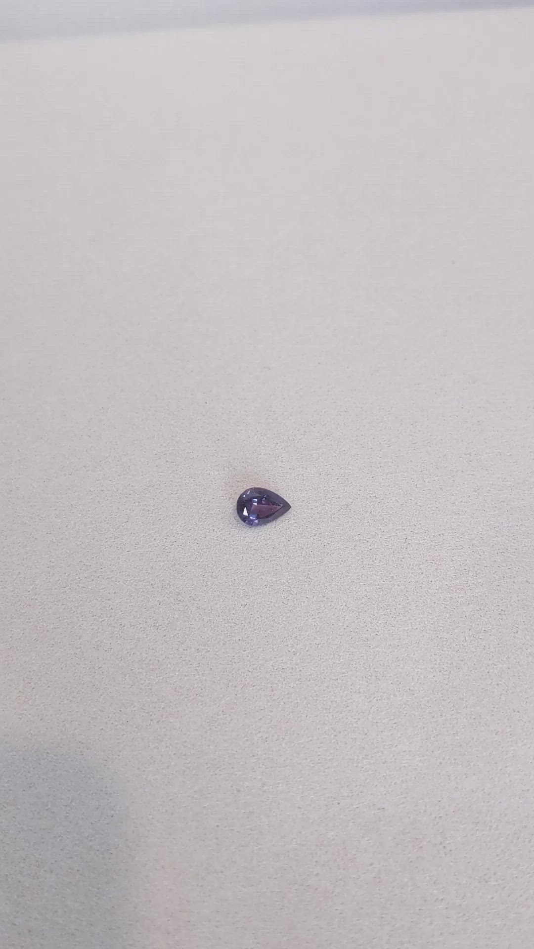 0.92 Ct. Alexandrite from Brazil Size Video