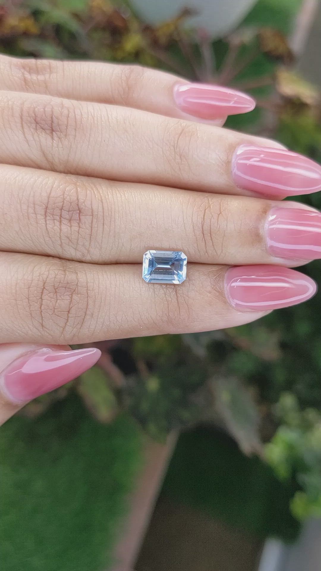 1.75 Ct. Topaz from Ceylon (Sri Lanka) Size Video