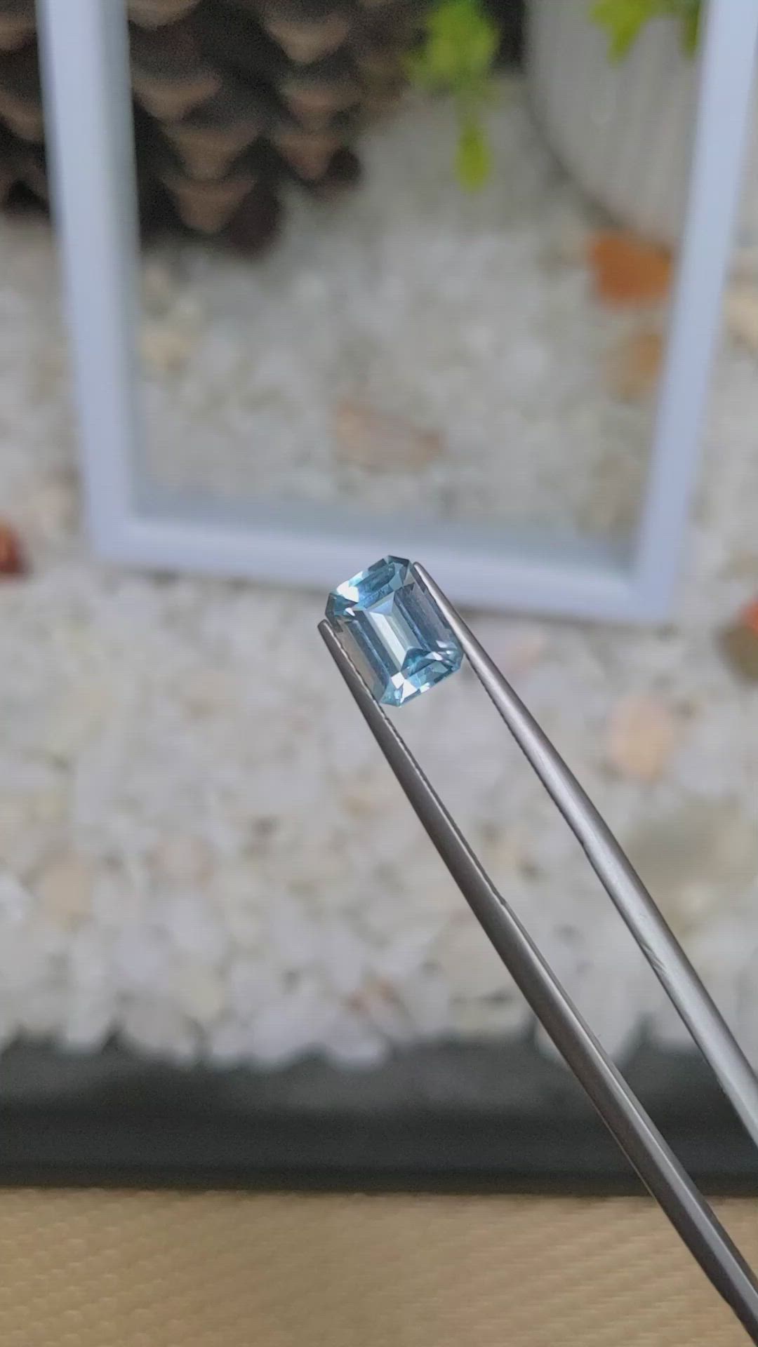 1.77 Ct. Topaz from Ceylon (Sri Lanka) Size Video