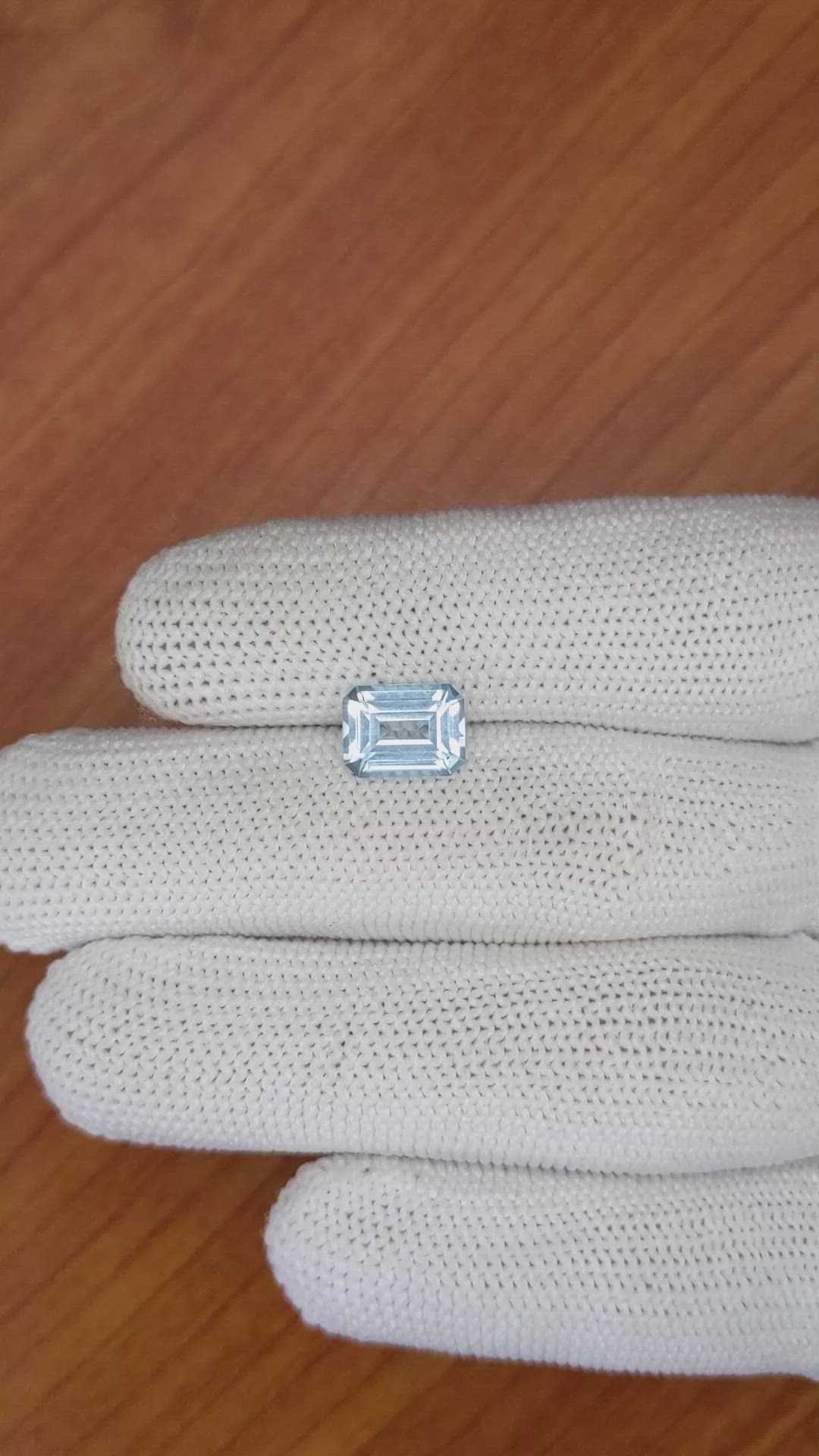 2.38 Ct. Topaz from Ceylon (Sri Lanka) Size Video