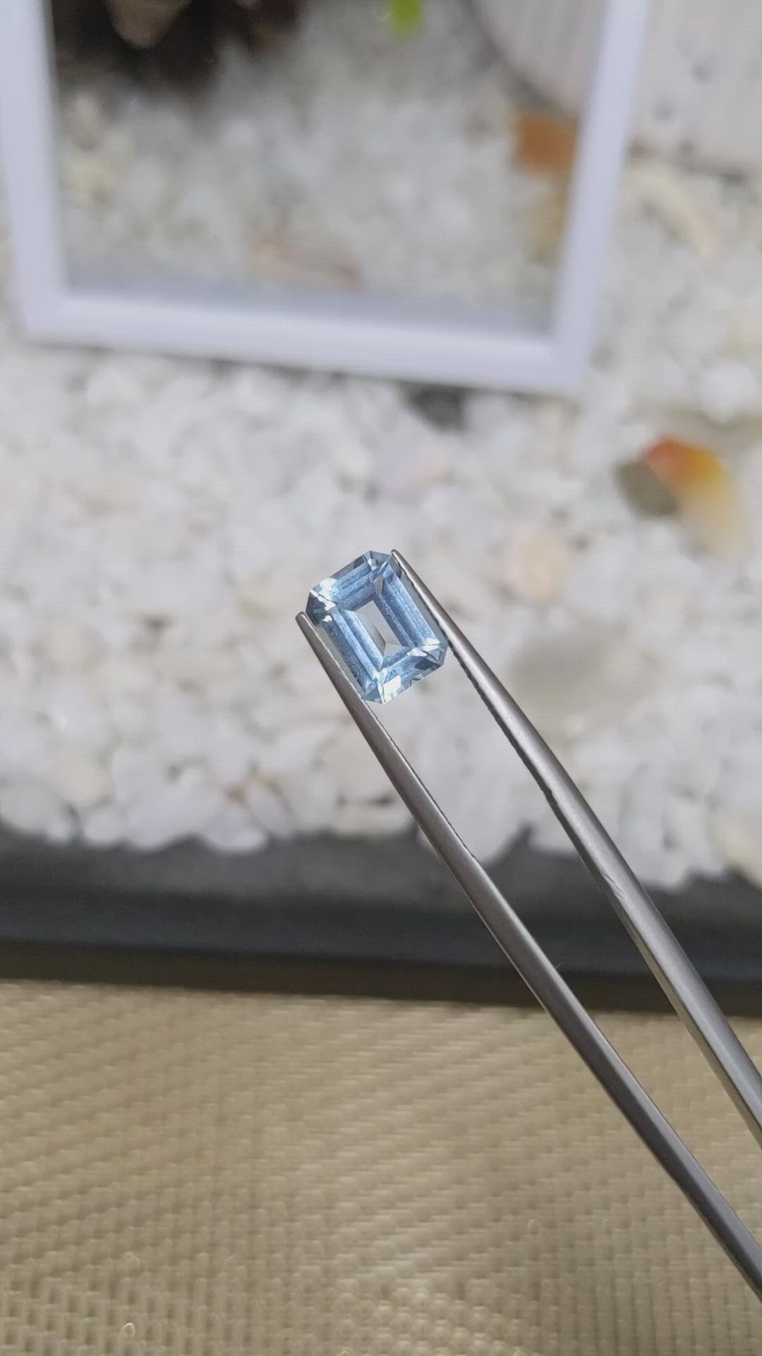 2.38 Ct. Topaz from Ceylon (Sri Lanka) Size Video