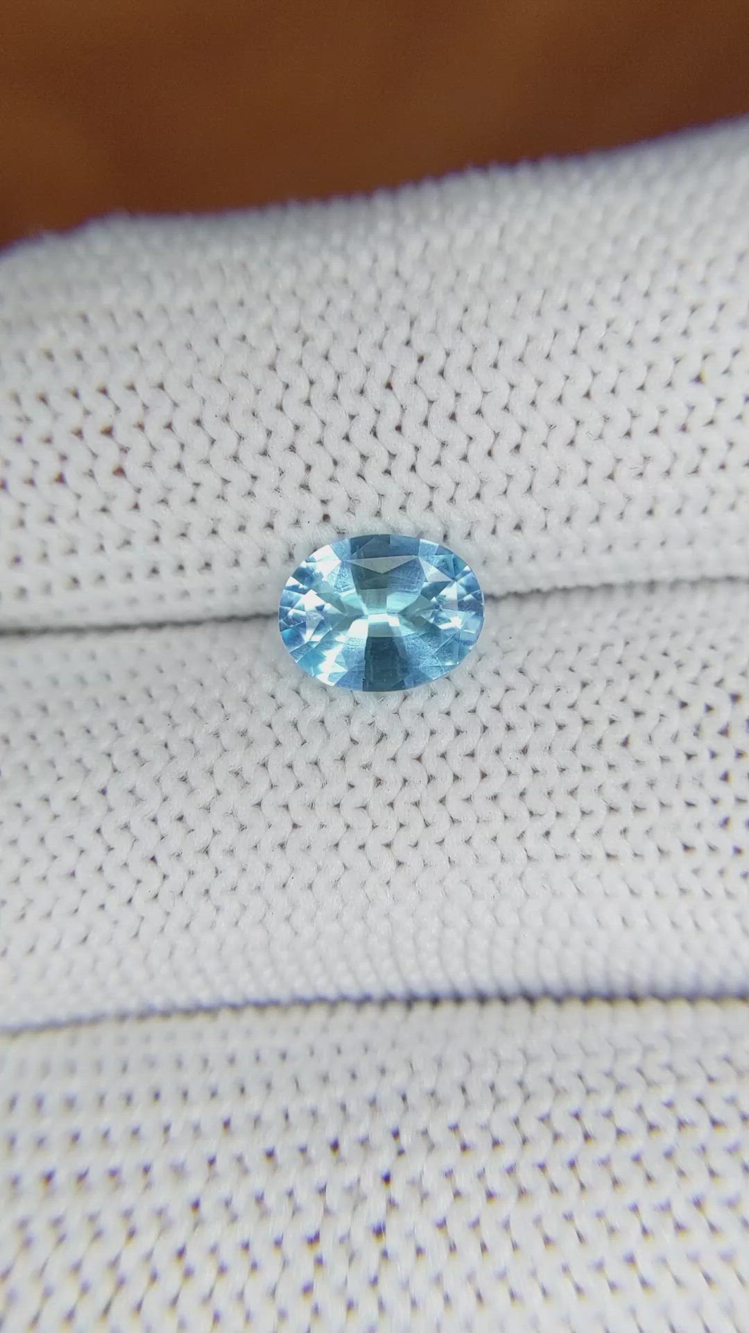 1.14 Ct. Topaz from Ceylon (Sri Lanka) Size Video