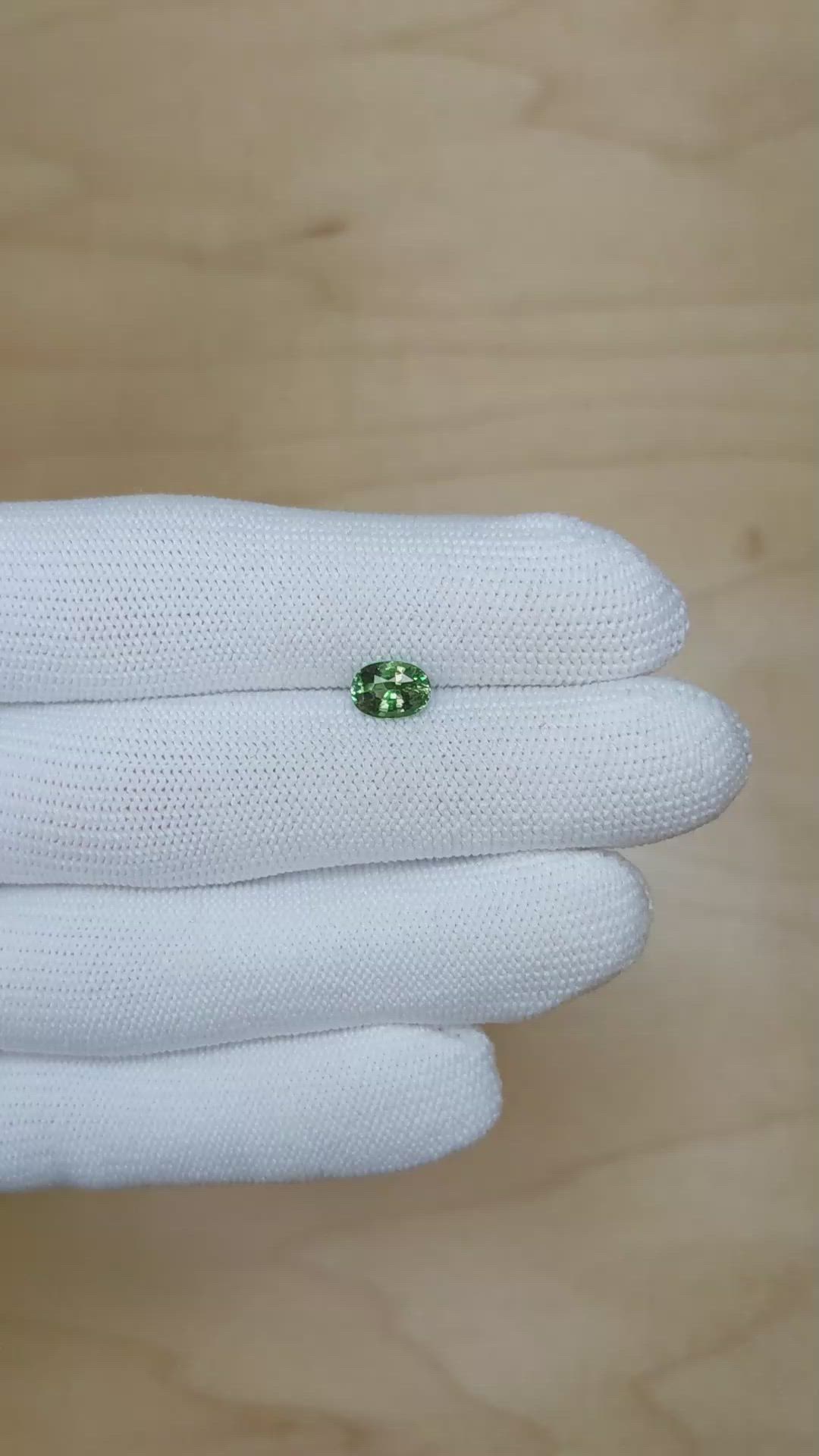 1.19 Ct. Alexandrite from Ceylon (Sri Lanka) Size Video