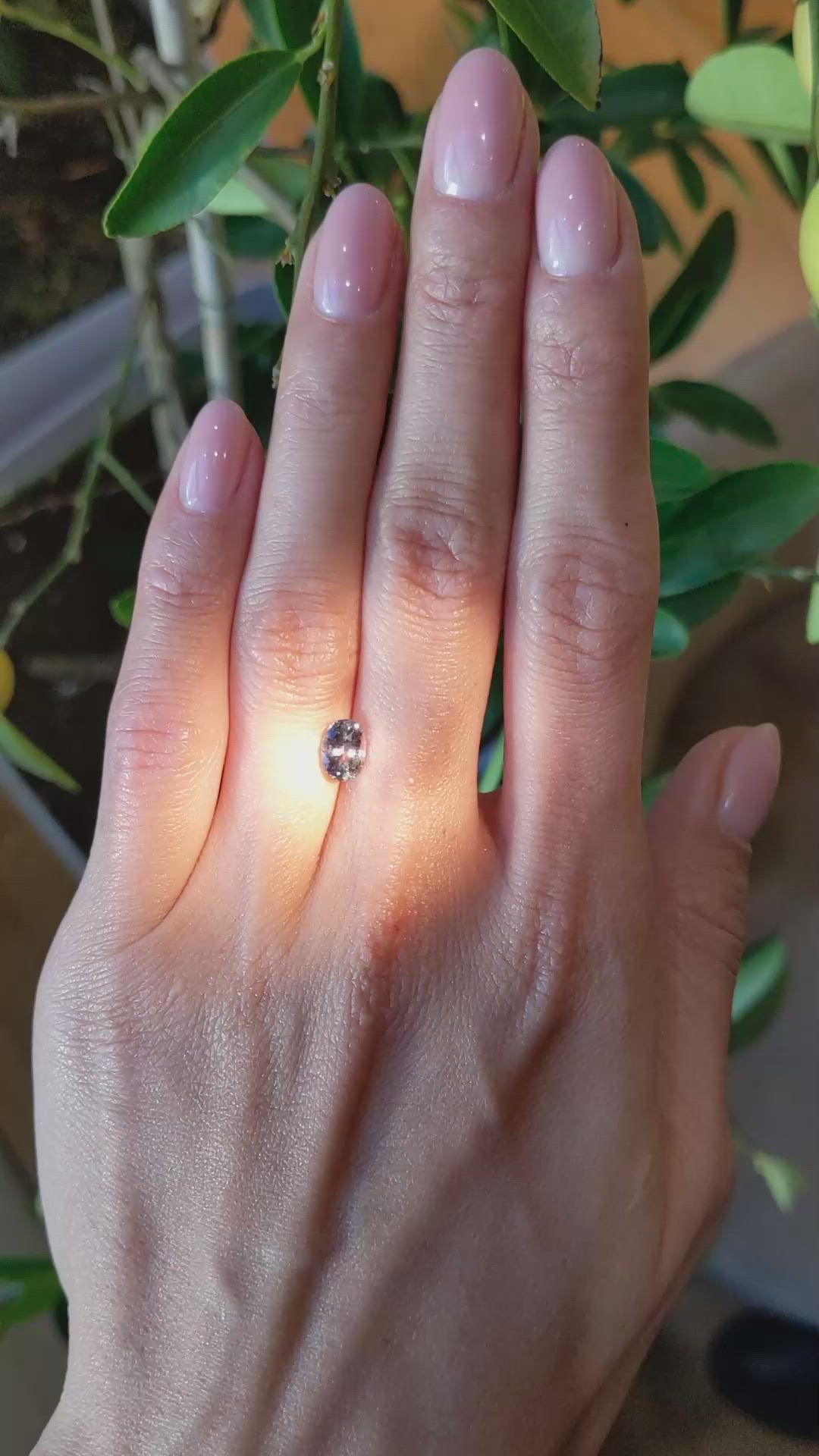 1.19 Ct. Alexandrite from Ceylon (Sri Lanka) Size Video