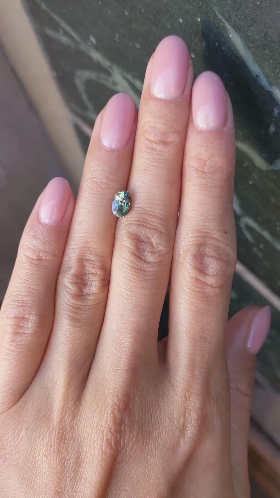 1.19 Ct. Alexandrite from Ceylon (Sri Lanka) Size Video