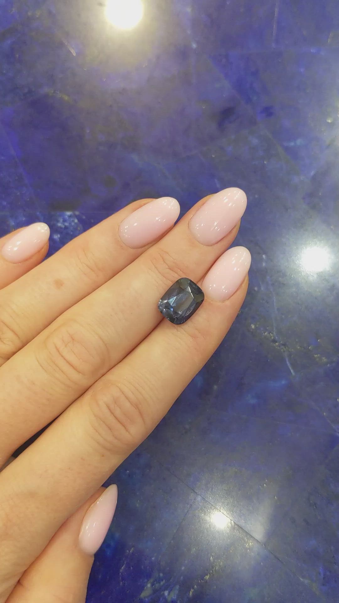 4.01 Ct. Spinel from Ceylon (Sri Lanka) Size Video