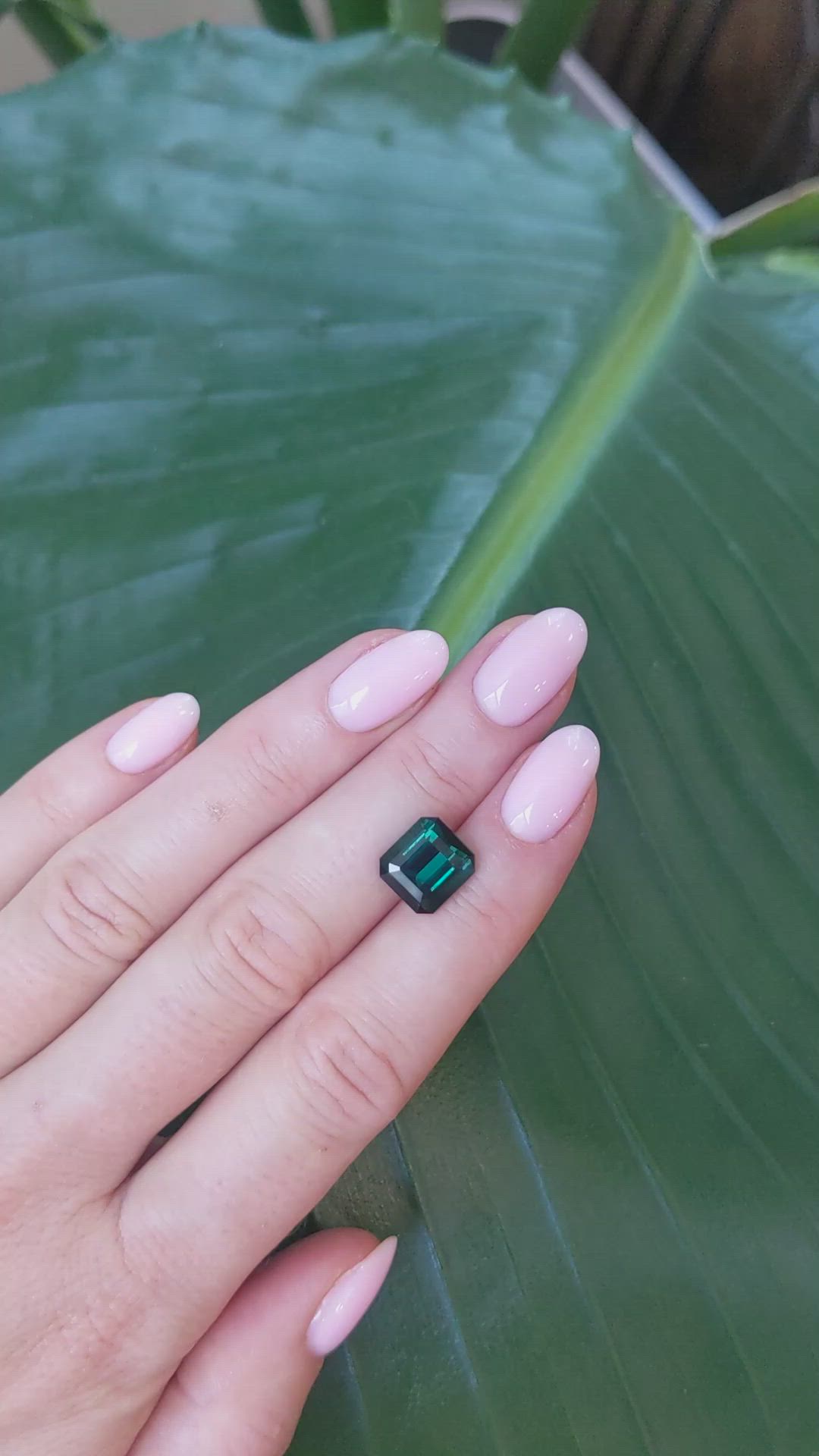 4.04 Ct. Tourmaline from Ceylon (Sri Lanka) Size Video