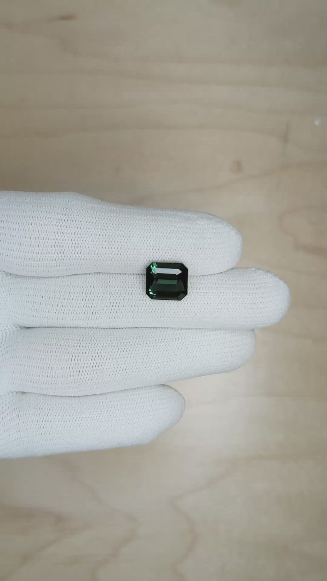 4.04 Ct. Tourmaline from Ceylon (Sri Lanka) Size Video