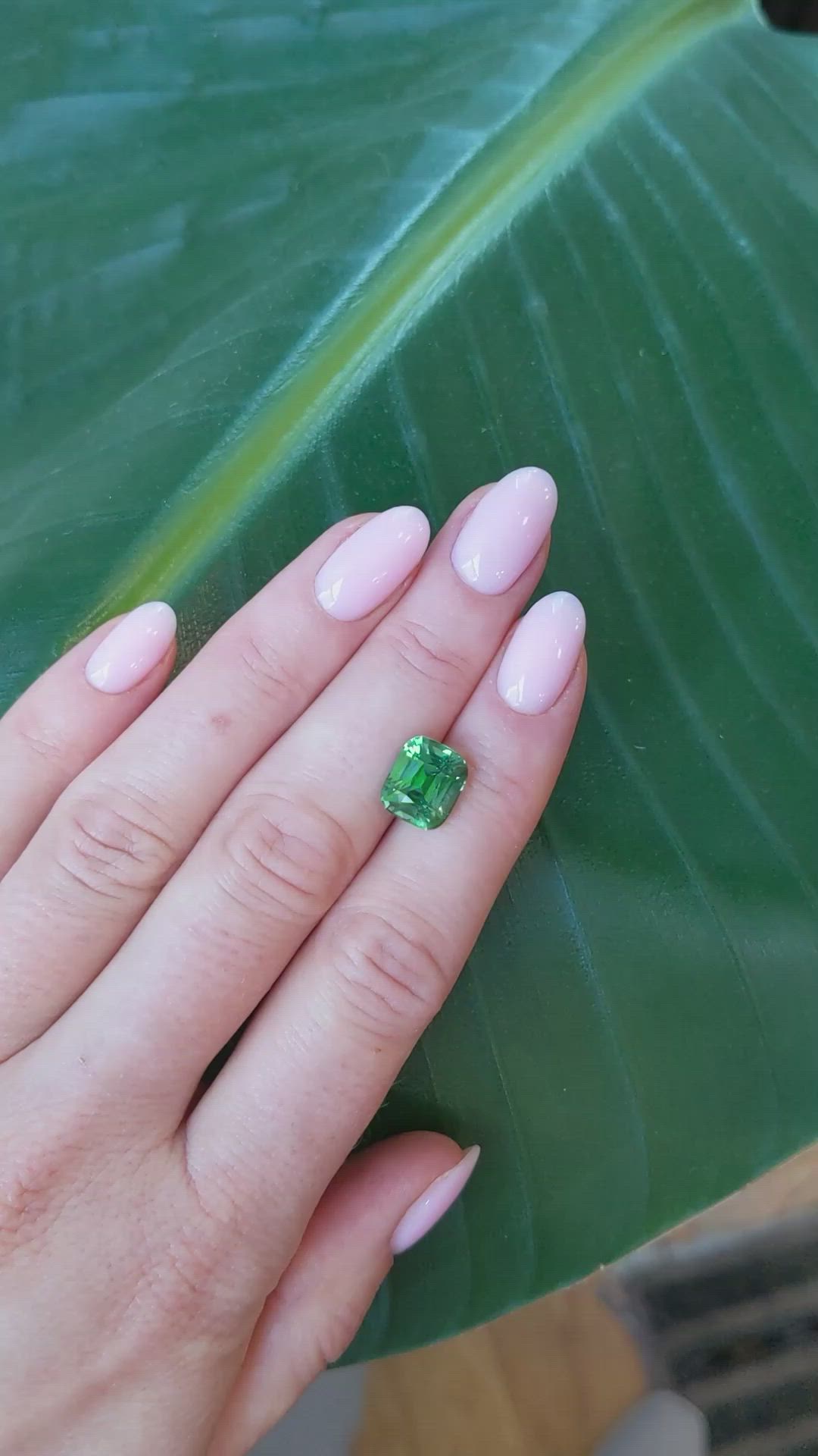 4.17 Ct. Tourmaline from Ceylon (Sri Lanka) Size Video