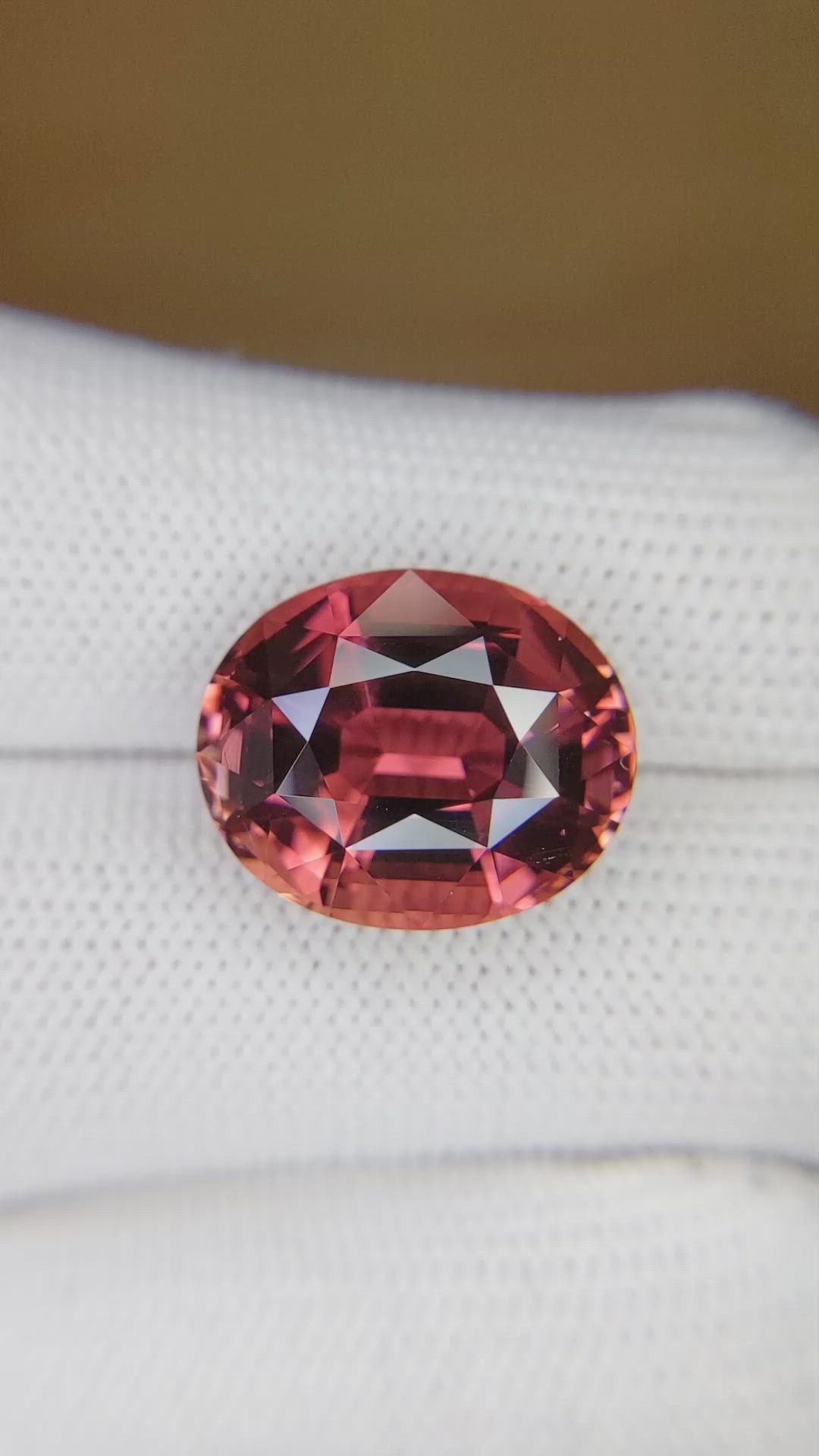 13.12 Ct. Tourmaline from Ceylon (Sri Lanka) Size Video