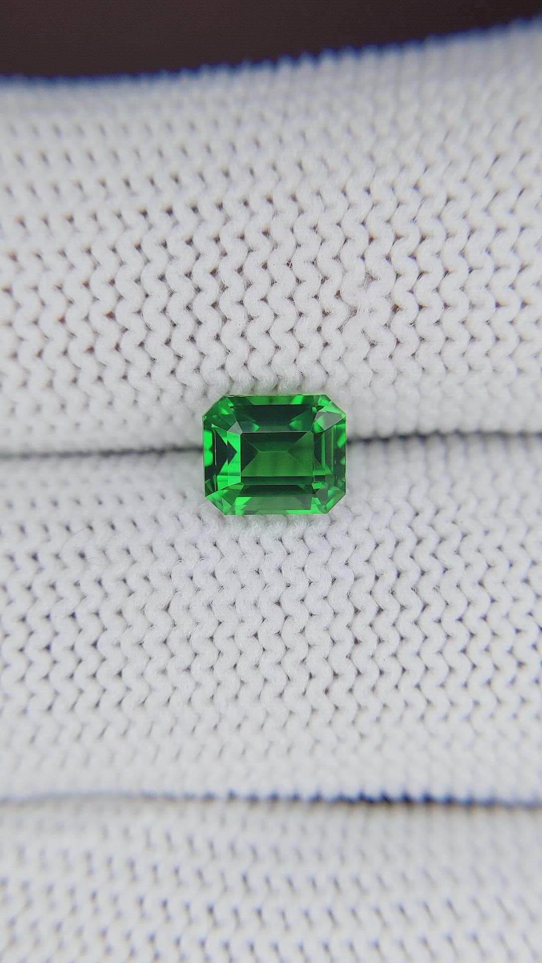 1.62 Ct. Tsavorite Garnet from Tanzania Size Video