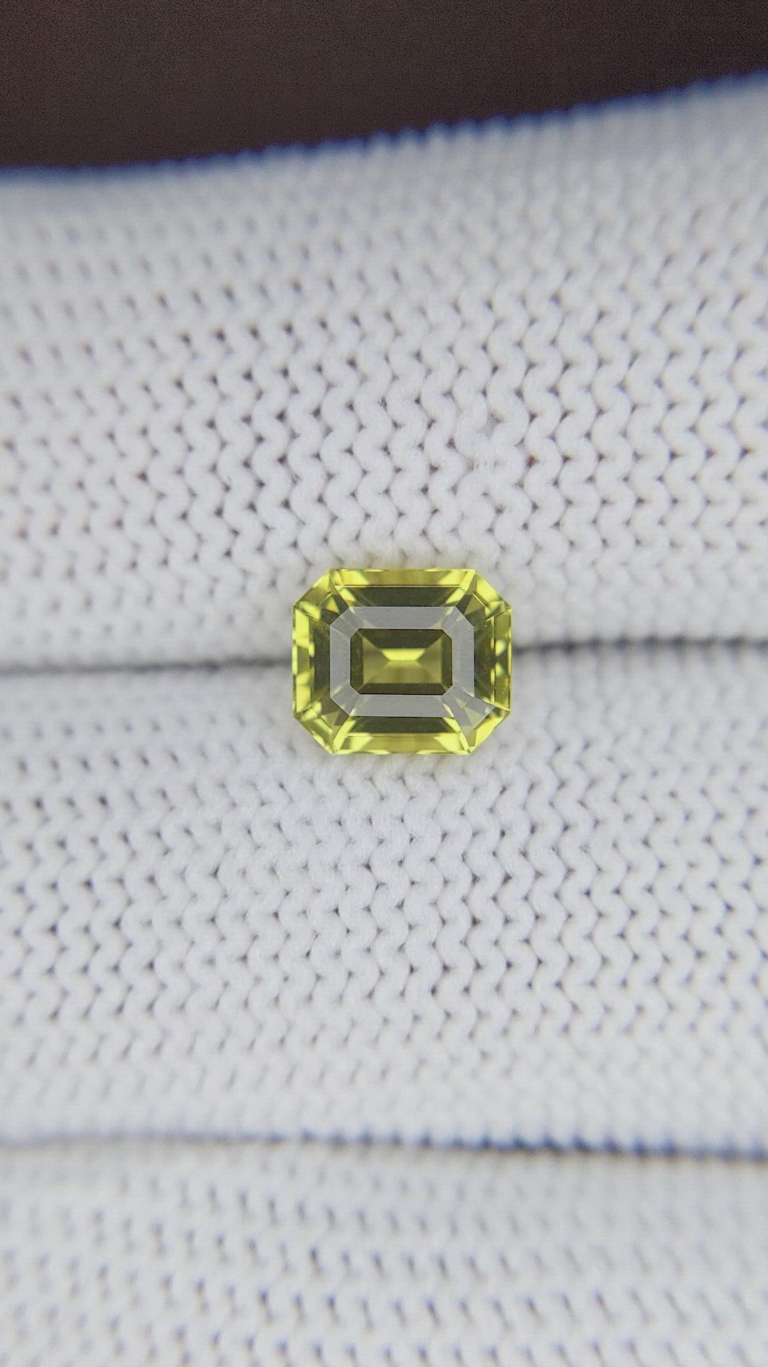 2.06 Ct. Chrysoberyl from Tanzania Size Video